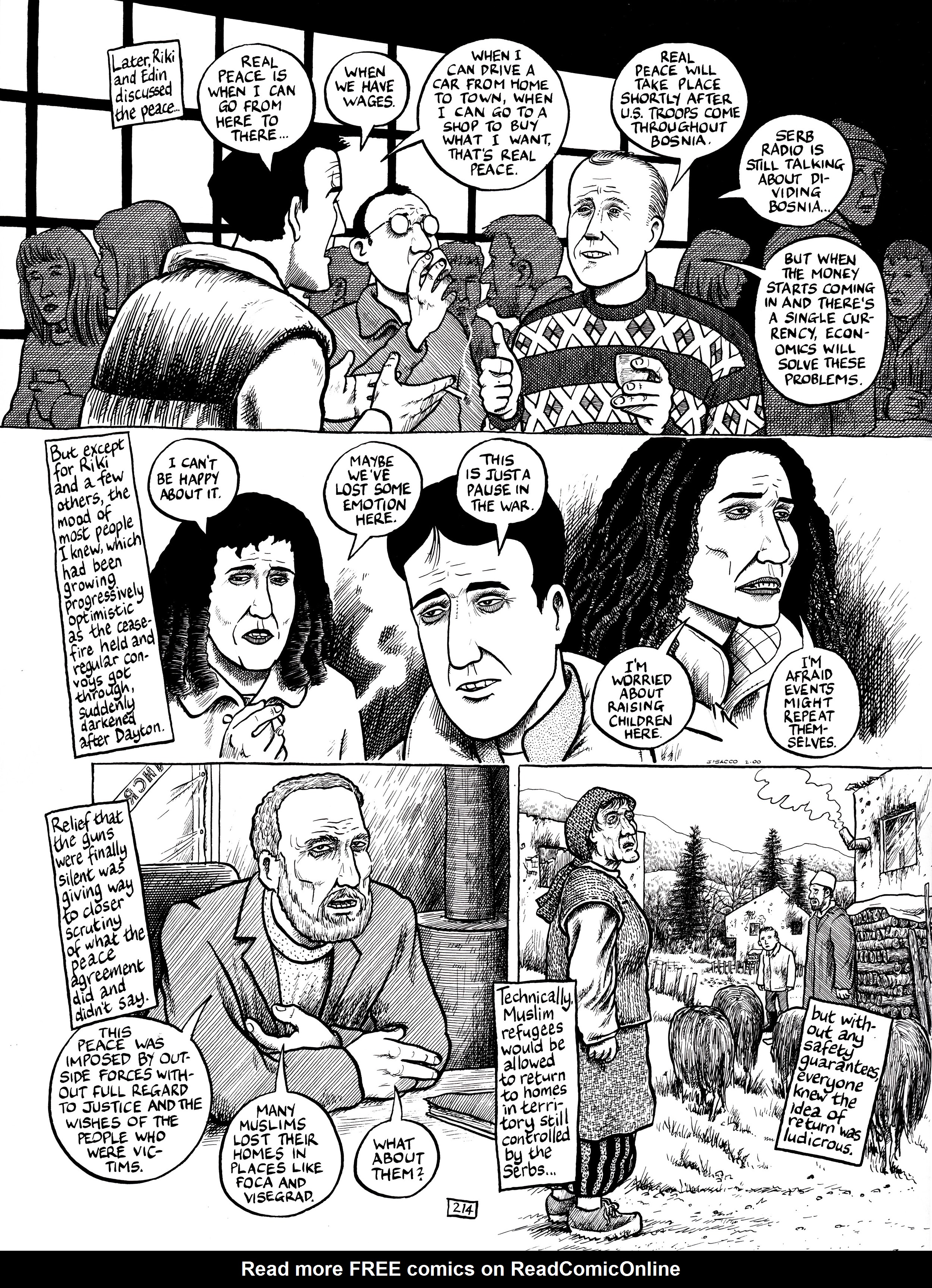 Read online Safe Area Goražde comic -  Issue # TPB (Part 3) - 55