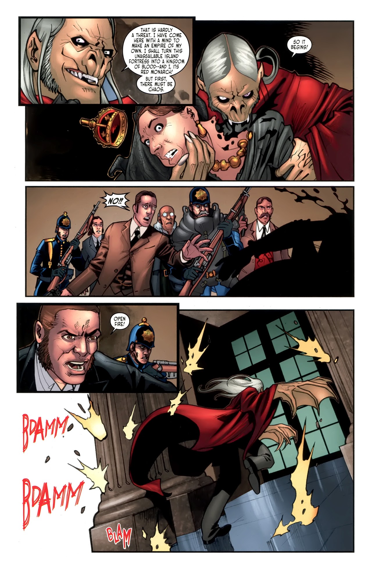 Read online Victorian Undead (2011) comic -  Issue #5 - 12