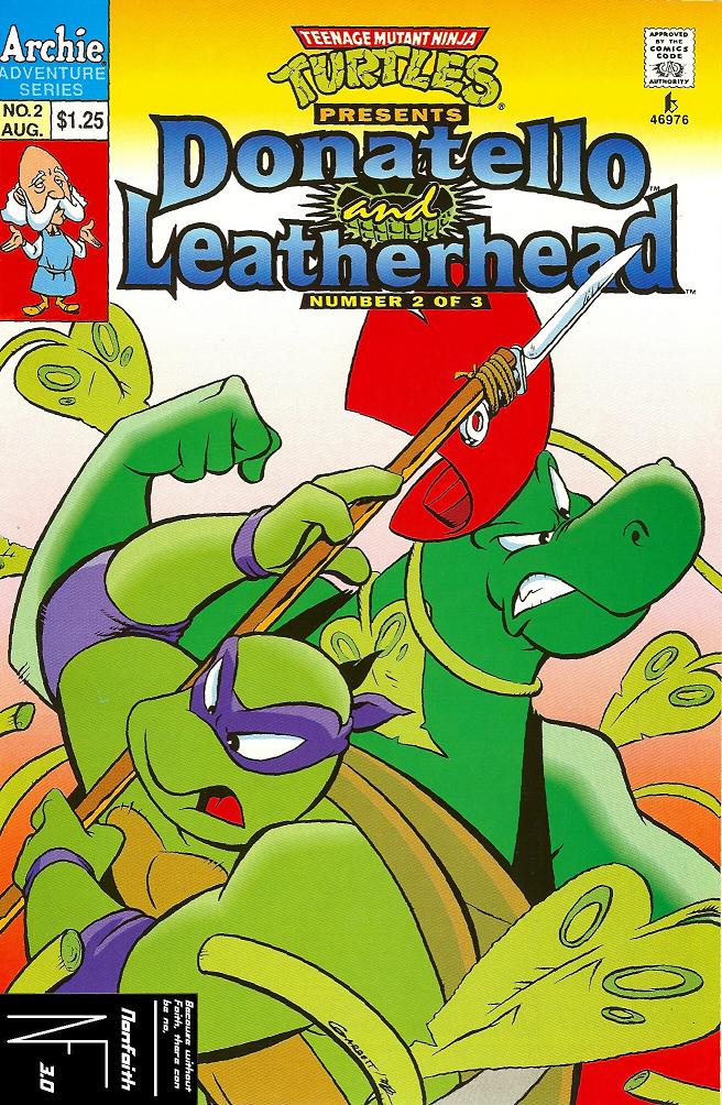 Read online Teenage Mutant Ninja Turtles Presents: Donatello and Leatherhead comic -  Issue #2 - 1