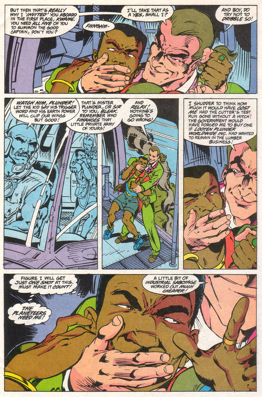 Captain Planet and the Planeteers 12 Page 4