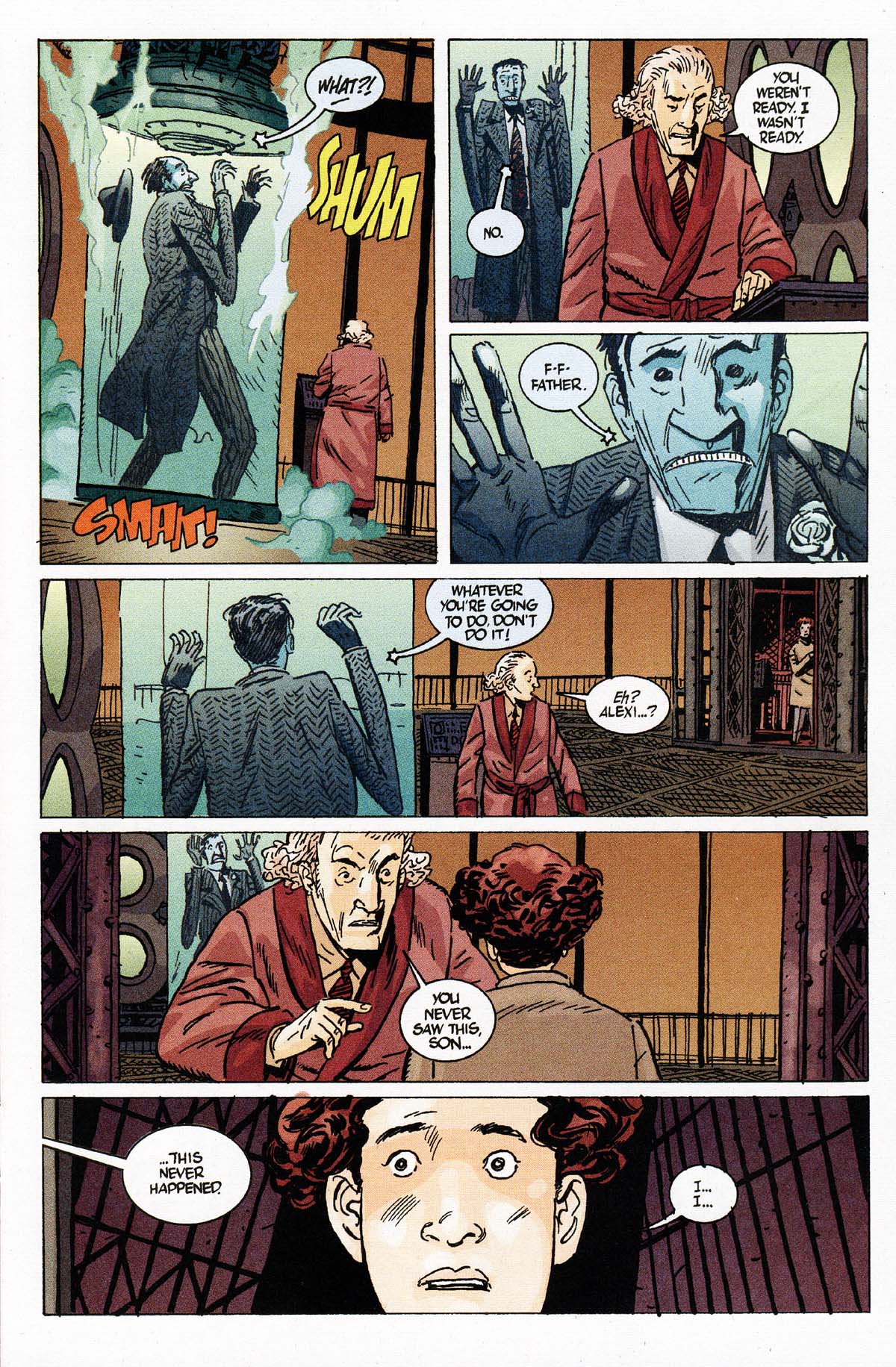 Read online The Nevermen: Streets of Blood comic -  Issue #3 - 9