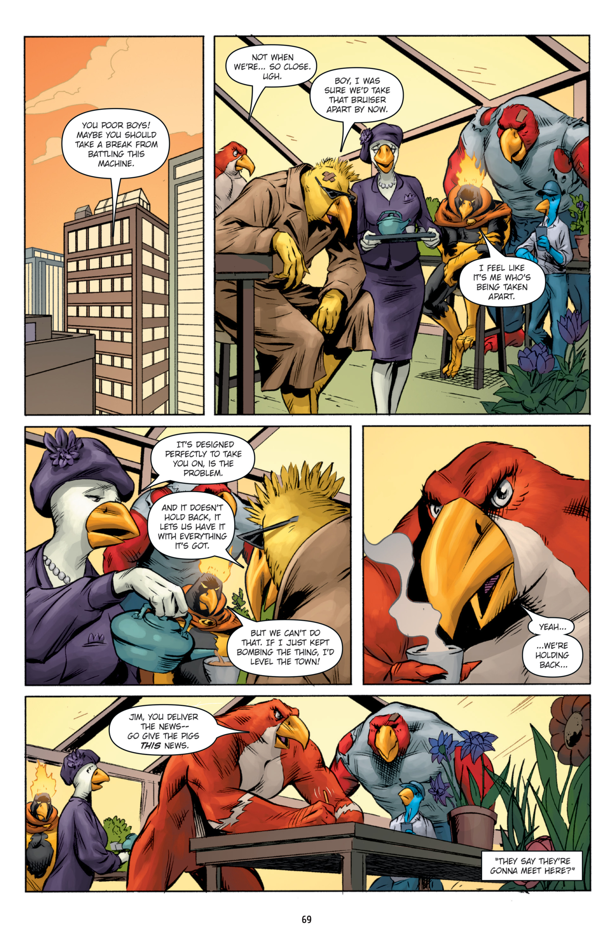 Read online Super Angry Birds comic -  Issue # TPB - 69