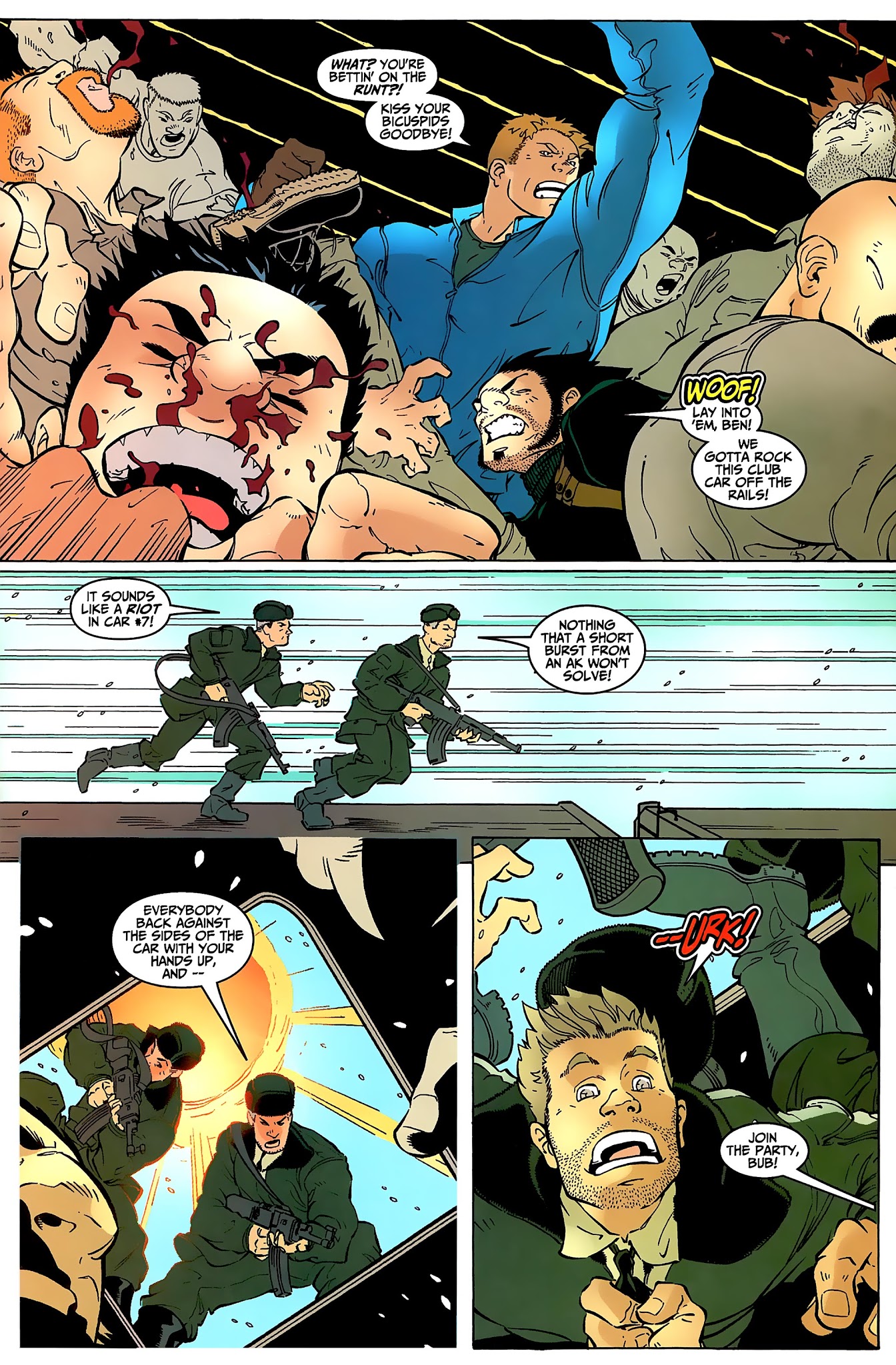 Read online Before the Fantastic Four: Ben Grimm and Logan comic -  Issue #2 - 17