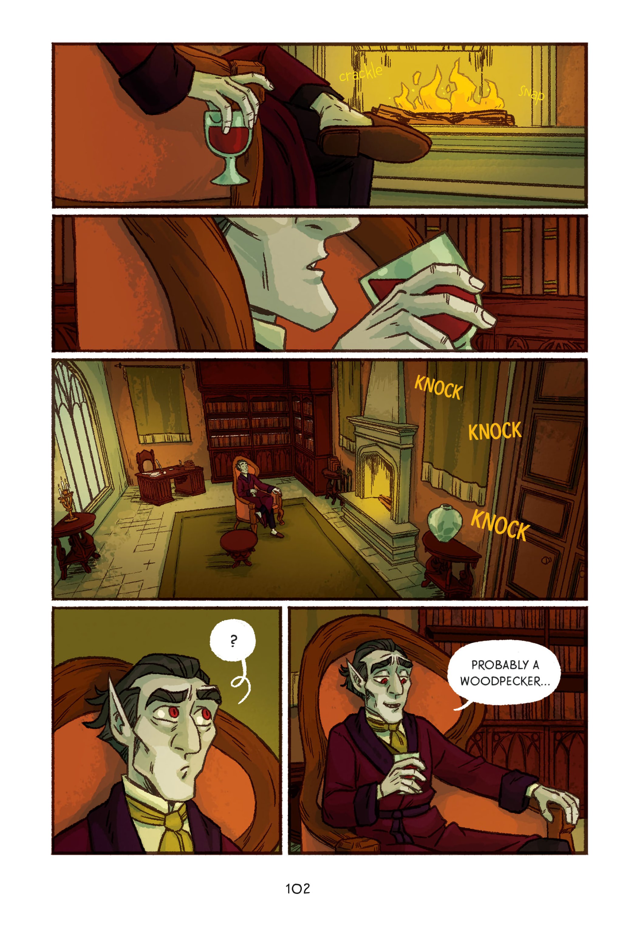 Read online Garlic and the Vampire comic -  Issue # TPB (Part 2) - 8