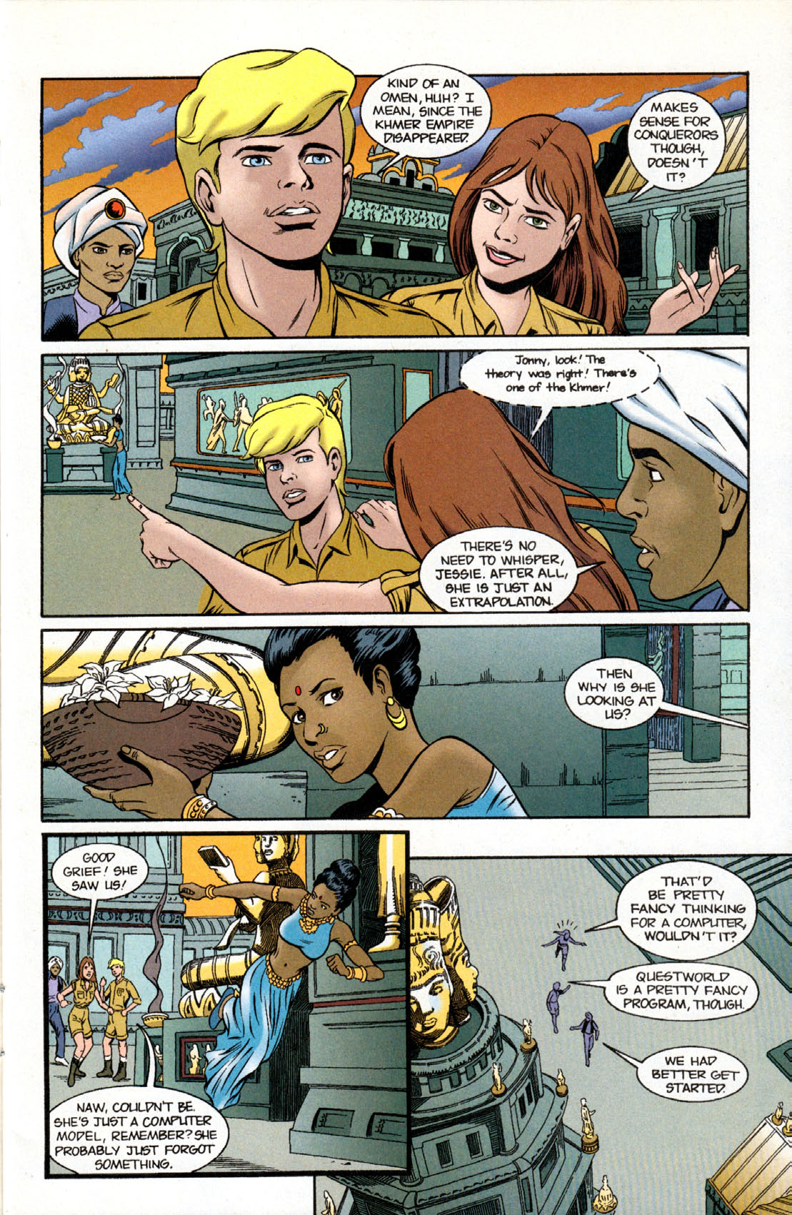 Read online The Real Adventures of Jonny Quest comic -  Issue #11 - 13