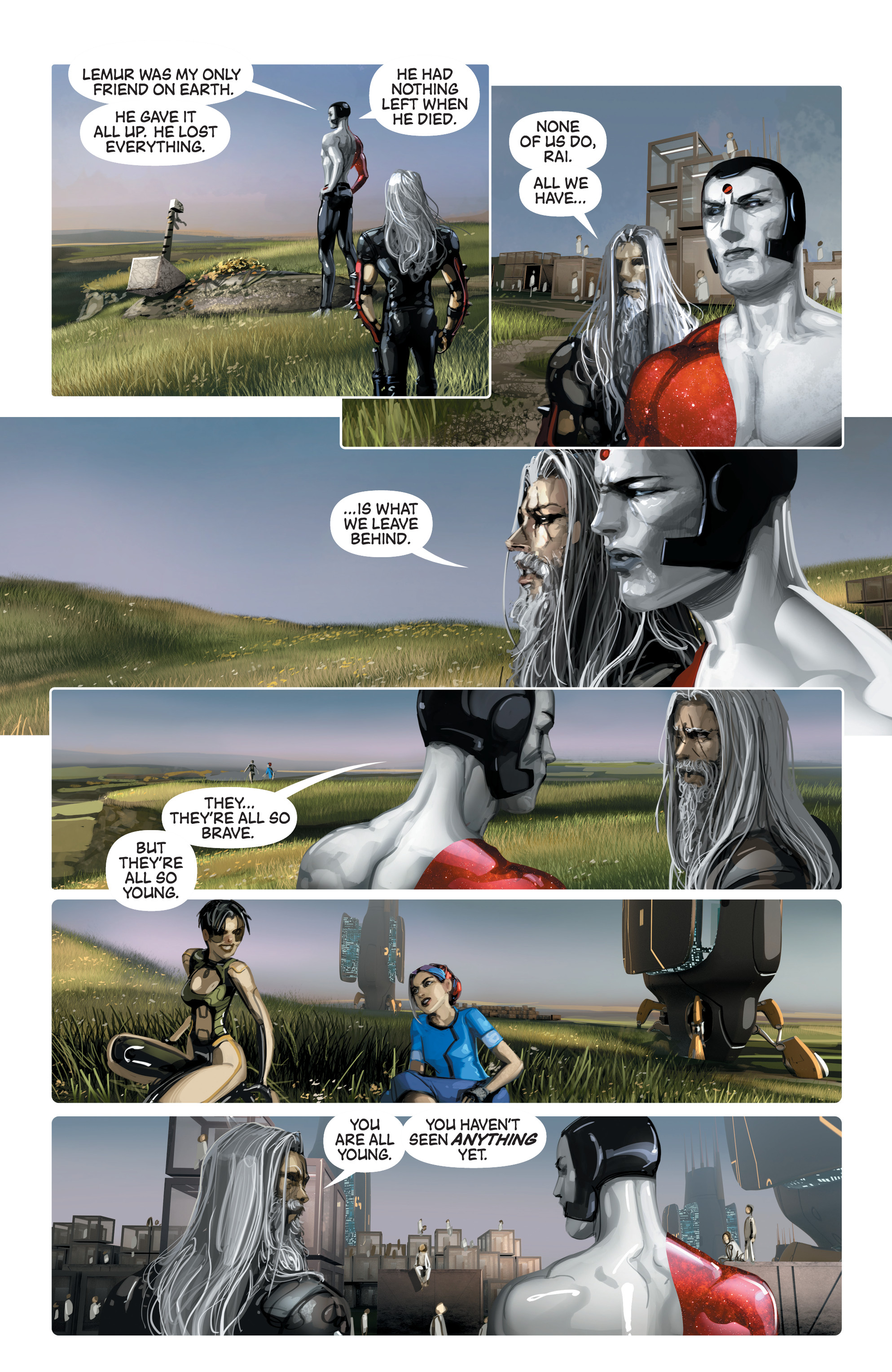 Read online 4001 A.D. comic -  Issue #4 - 16