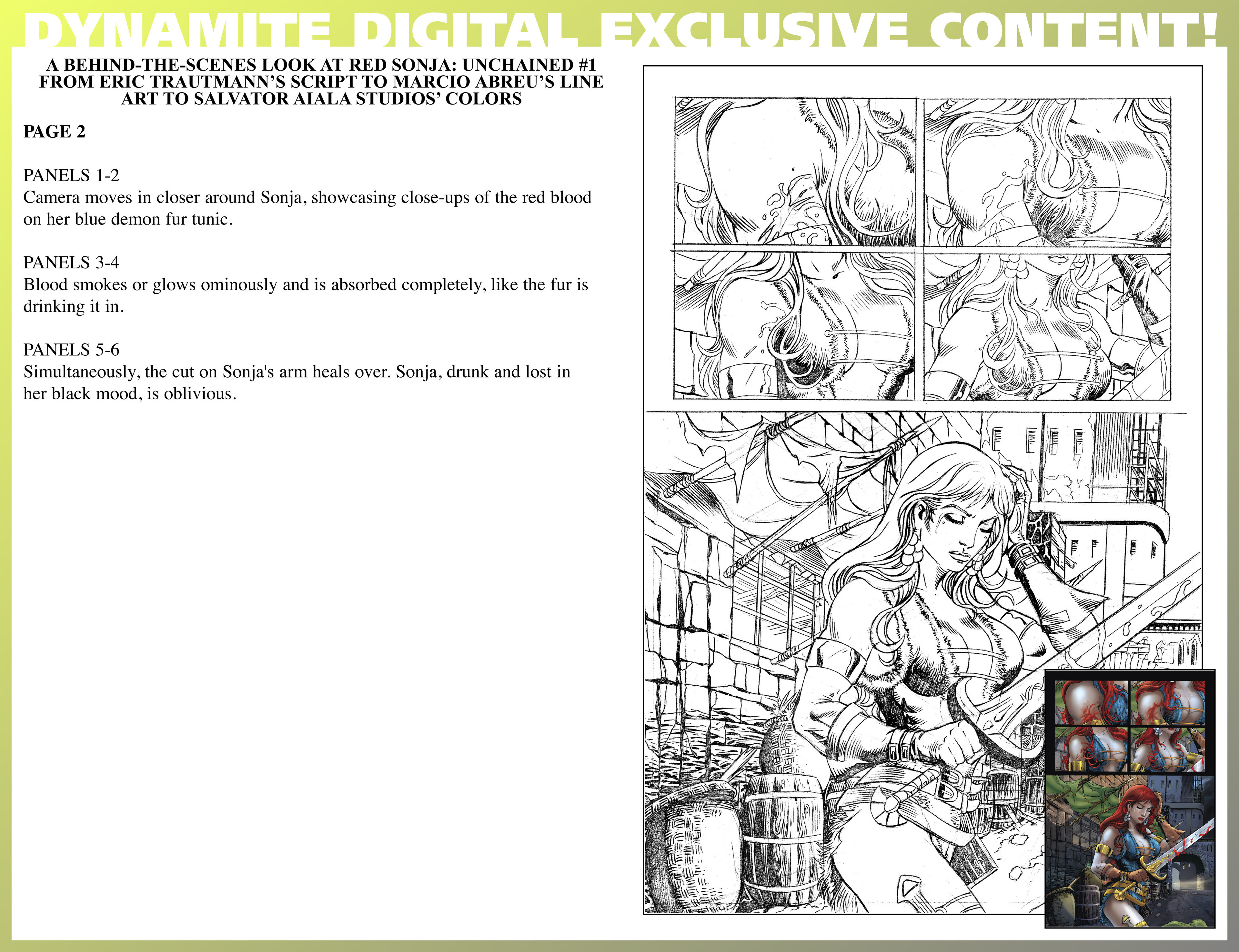 Read online Red Sonja: Unchained comic -  Issue #1 - 27