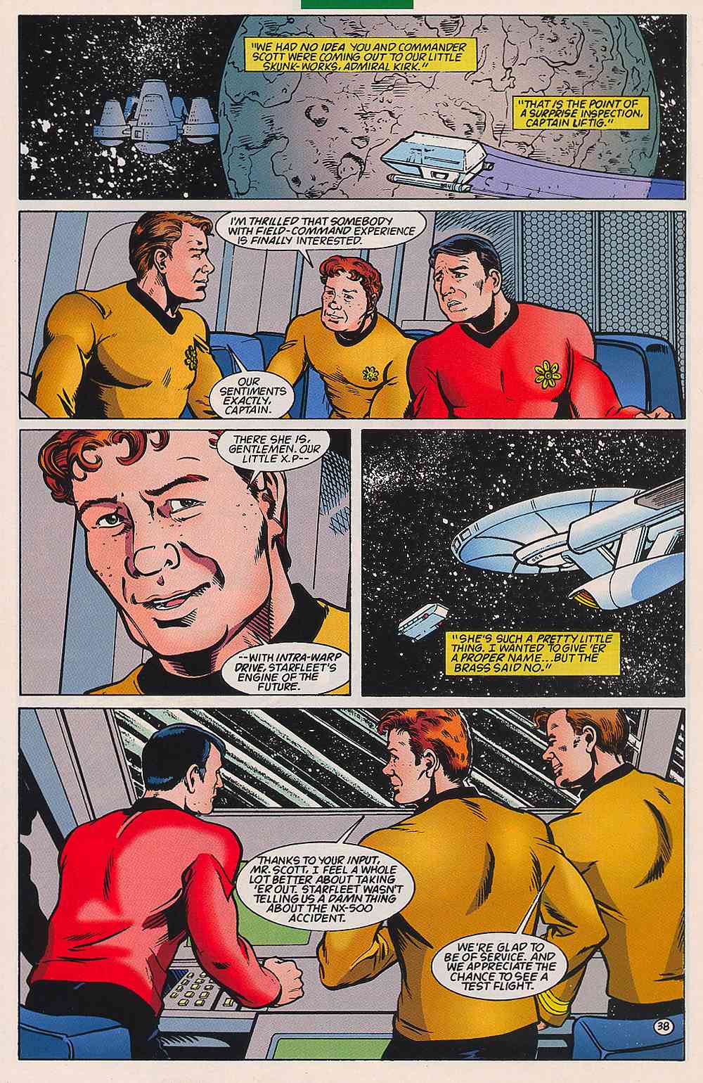 Read online Star Trek (1989) comic -  Issue #75 - 38