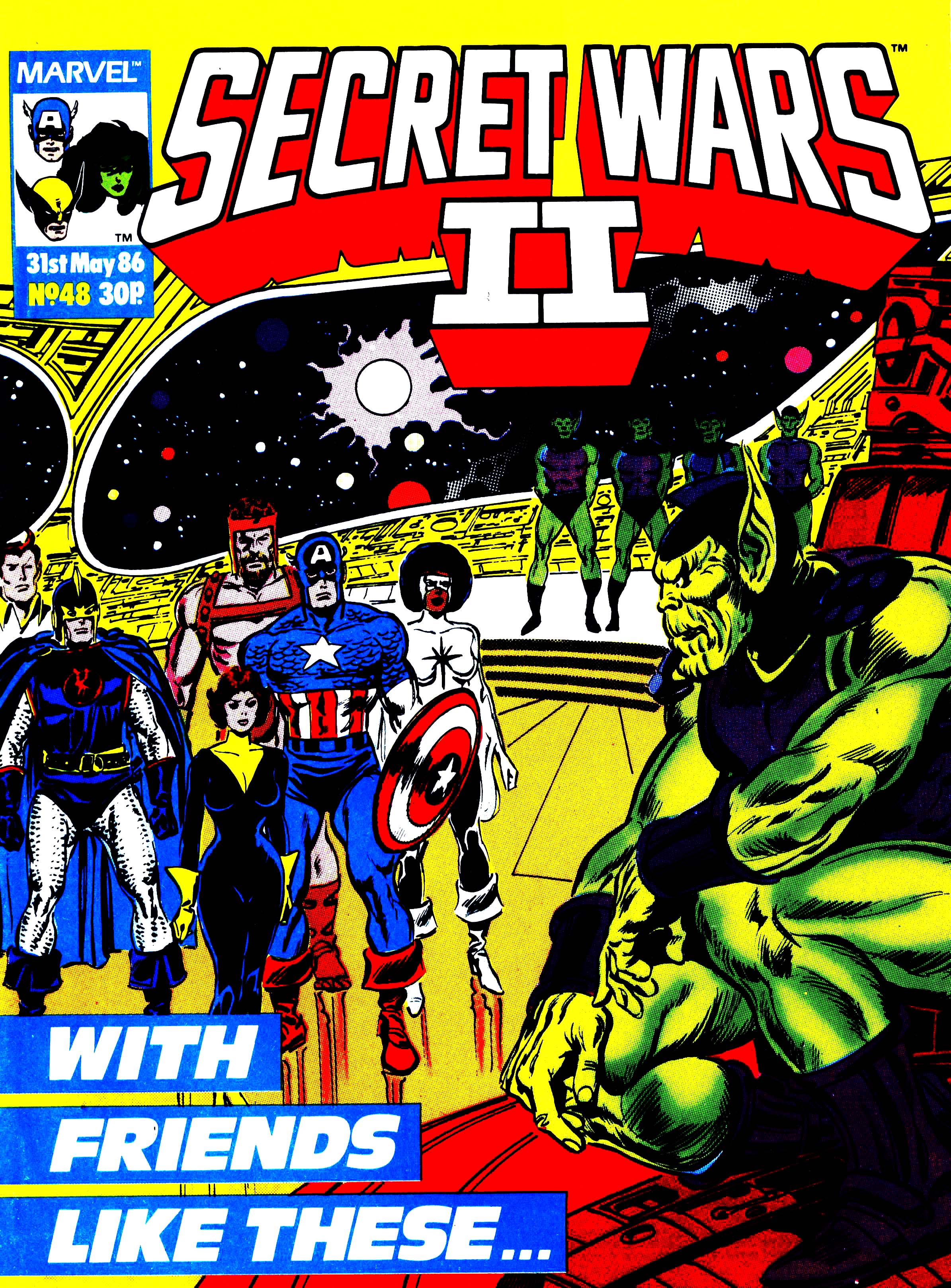 Read online Secret Wars (1985) comic -  Issue #48 - 1