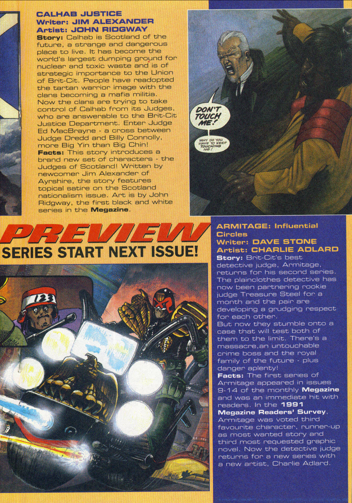Read online Judge Dredd: The Megazine (vol. 2) comic -  Issue #9 - 23