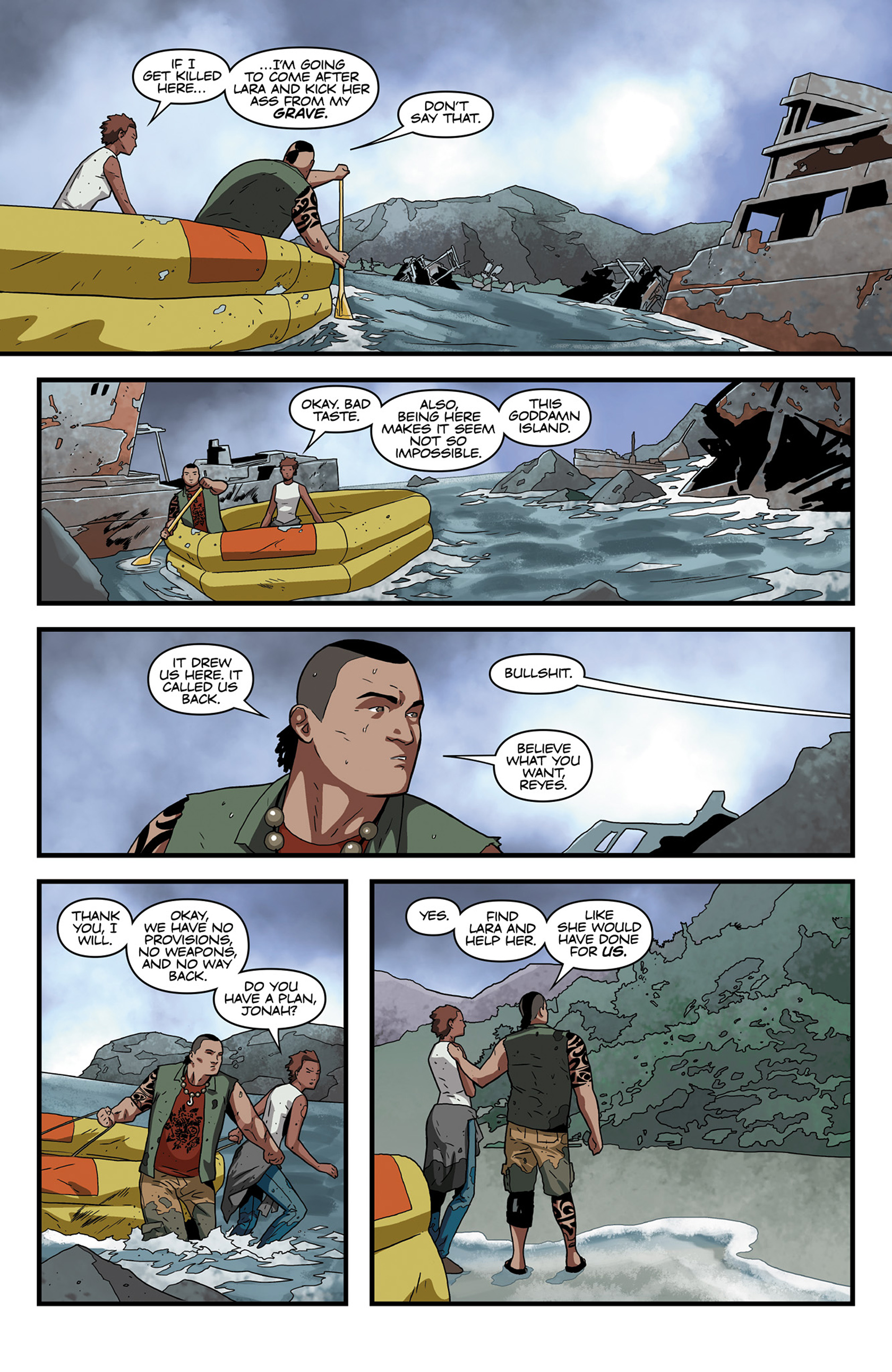Read online Tomb Raider (2014) comic -  Issue #6 - 3
