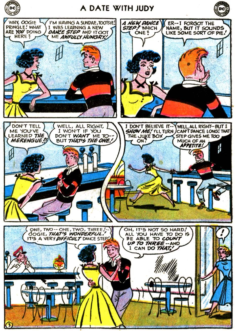 Read online A Date with Judy comic -  Issue #56 - 21