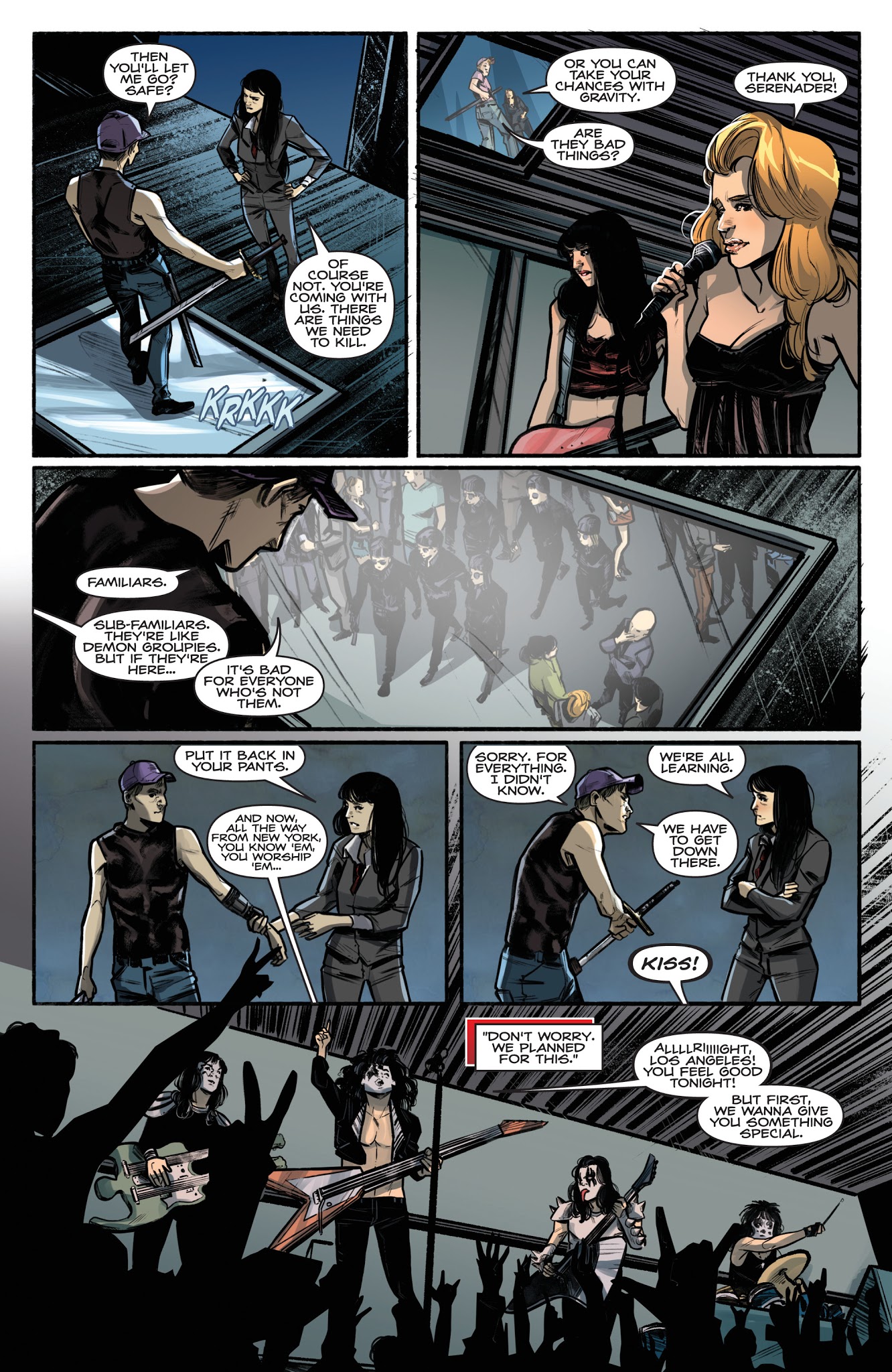 Read online Kiss/Vampirella comic -  Issue #5 - 8