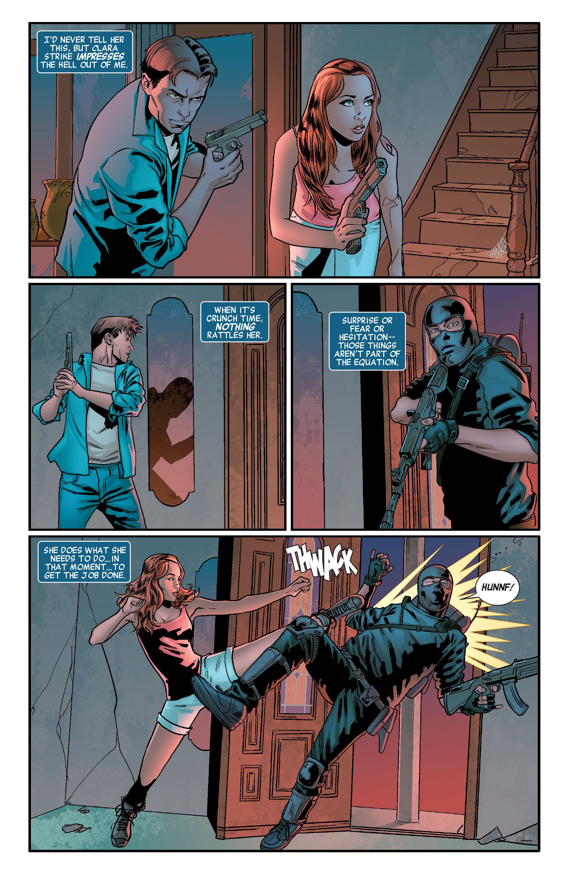 Read online Castle: Unholy Storm comic -  Issue # TPB - 79