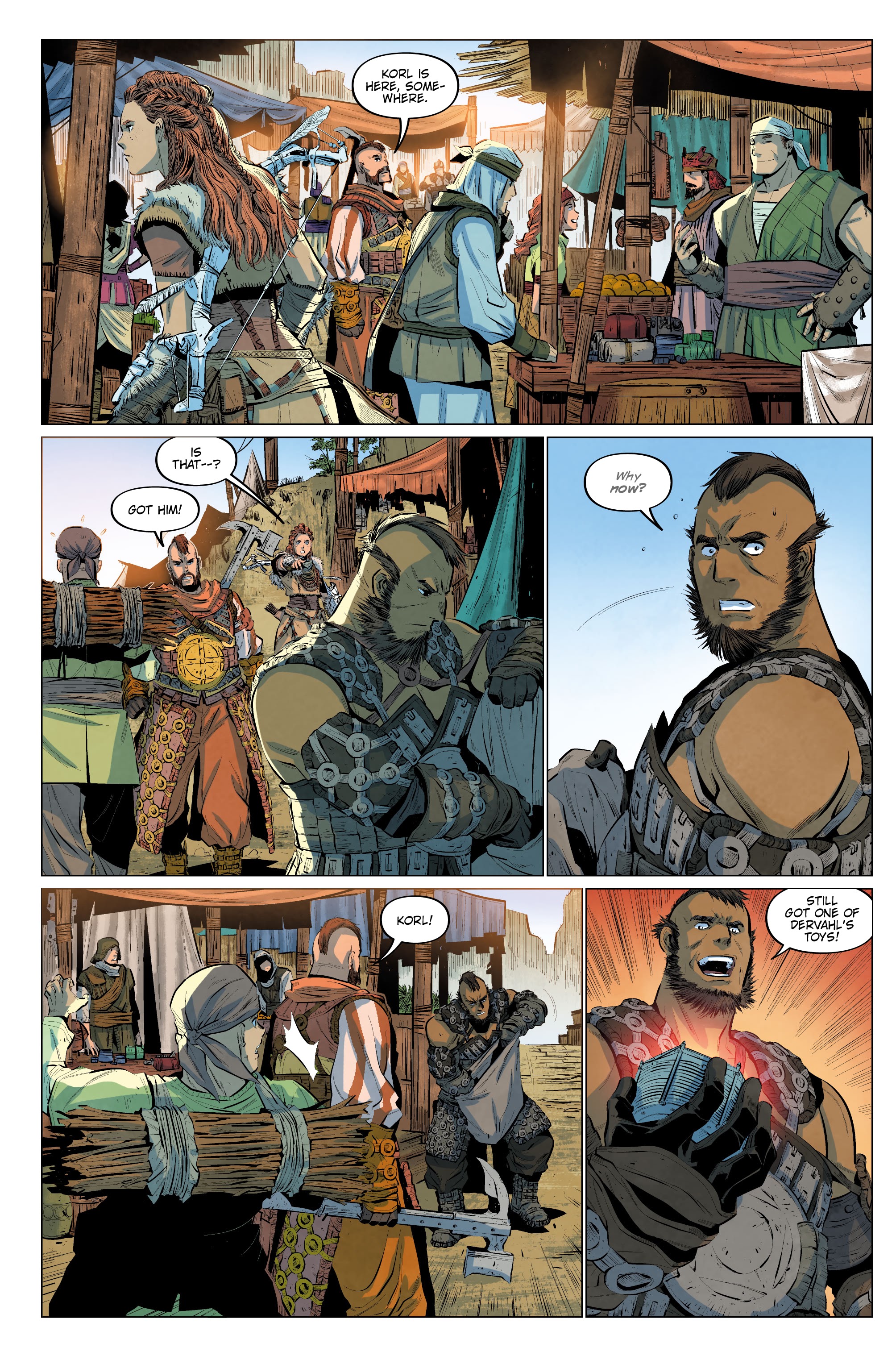 Read online Horizon Zero Dawn (2021) comic -  Issue #4 - 14