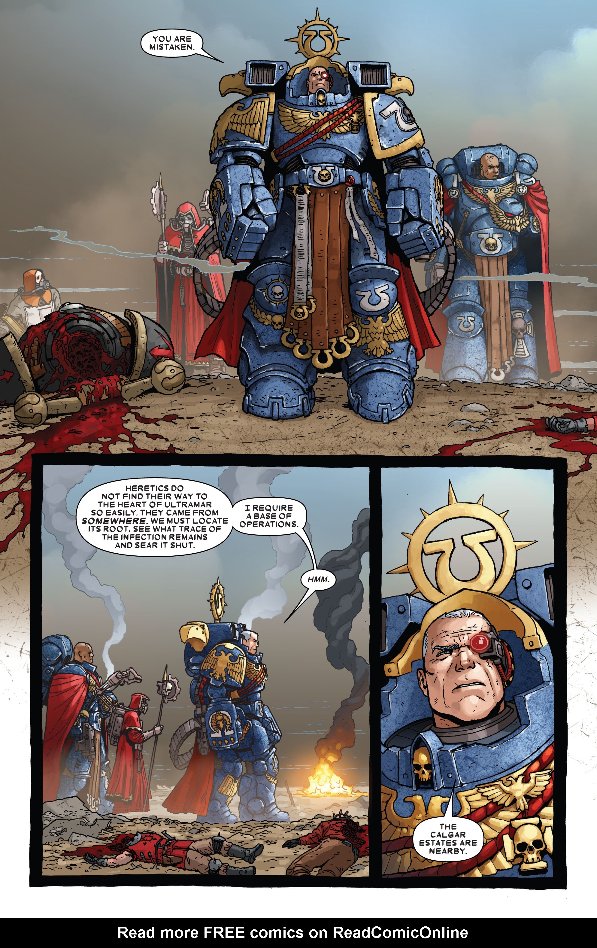 Read online Warhammer 40,000: Marneus Calgar comic -  Issue #2 - 4