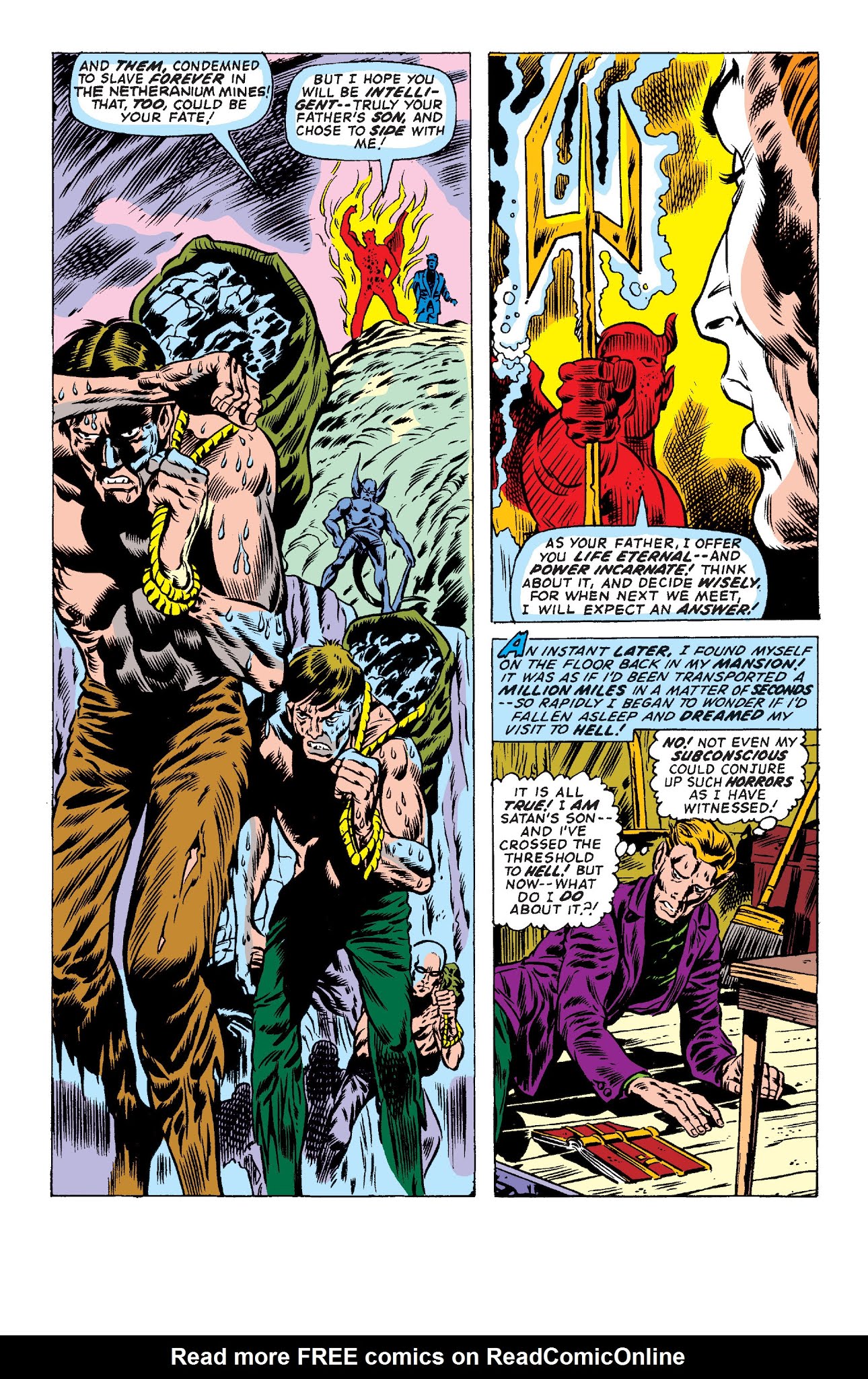 Read online Son of Satan Classic comic -  Issue # TPB (Part 1) - 77