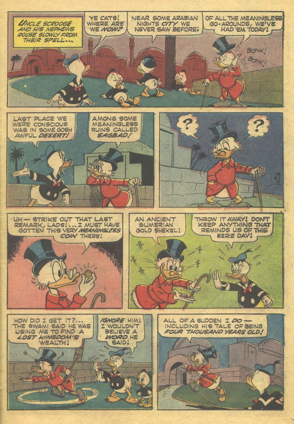 Read online Uncle Scrooge (1953) comic -  Issue #71 - 22