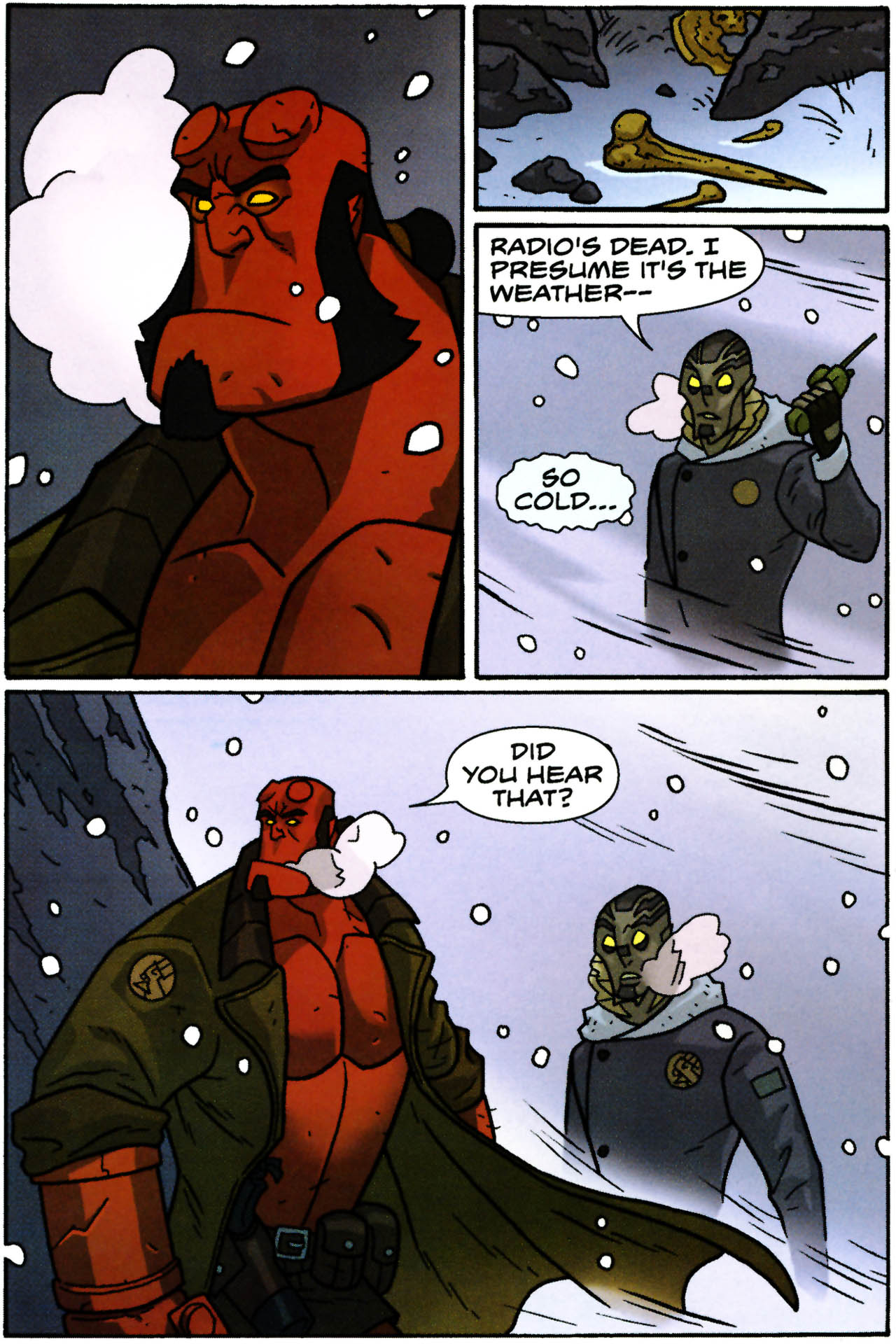 Read online Hellboy Animated: The Yearning comic -  Issue # Full - 4