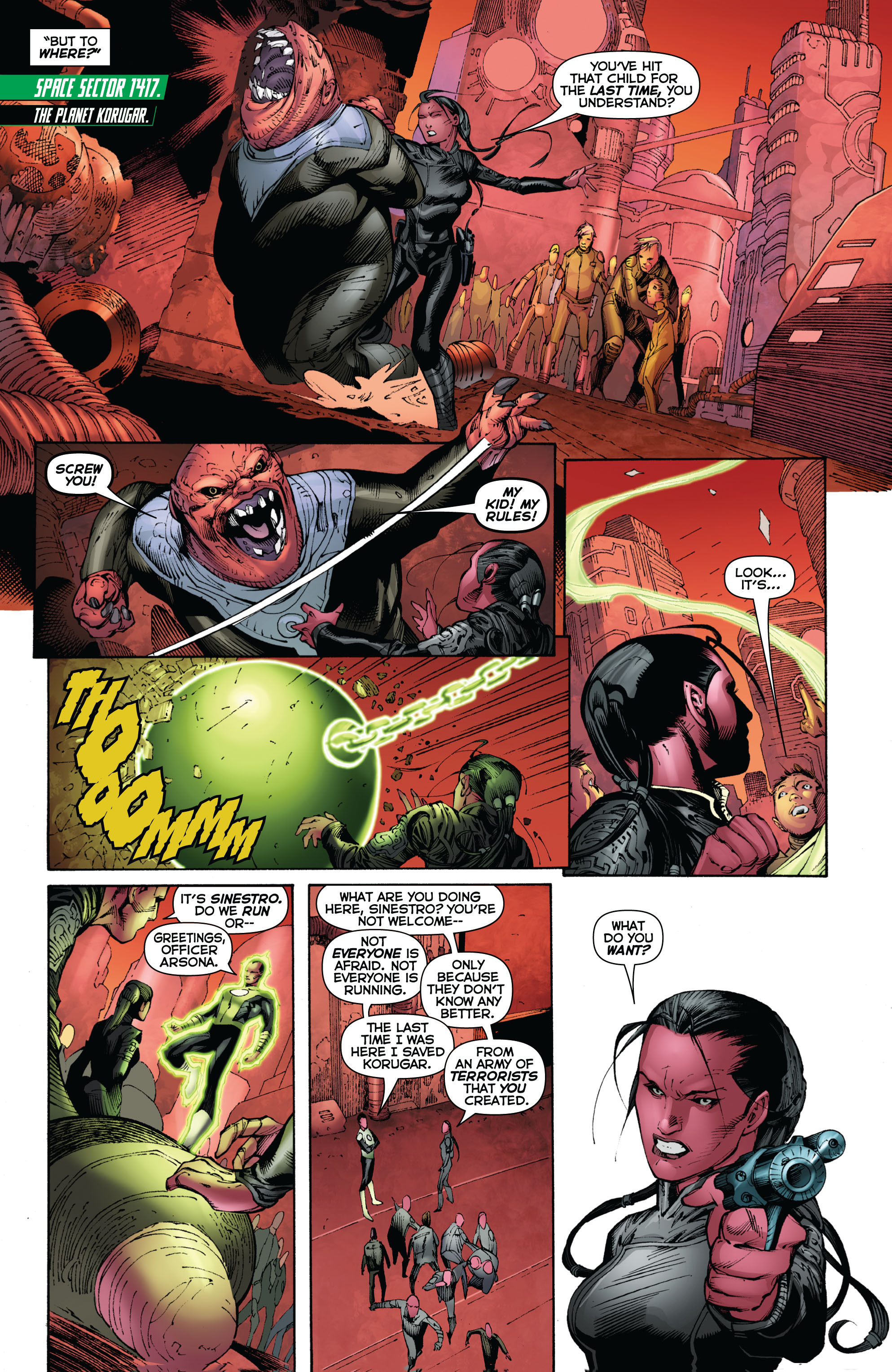 Read online Green Lantern: The Wrath of the First Lantern comic -  Issue # TPB - 177