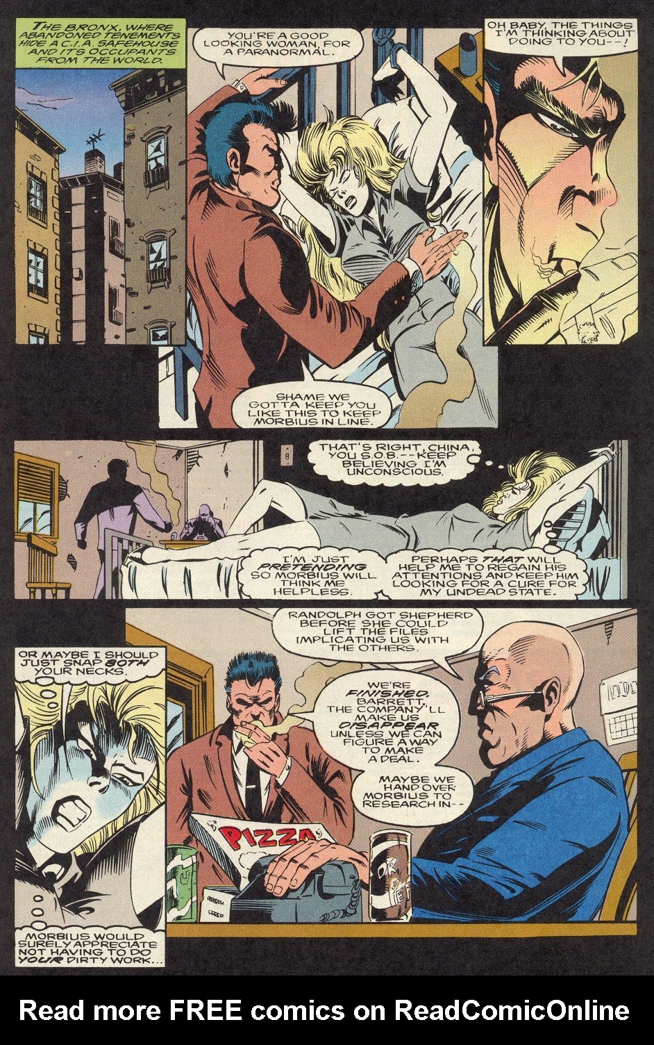 Read online Morbius: The Living Vampire (1992) comic -  Issue #23 - 9