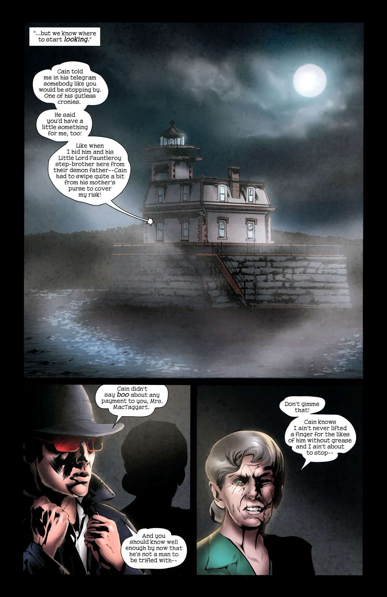 Read online X-Men Noir: Mark of Cain comic -  Issue #3 - 13
