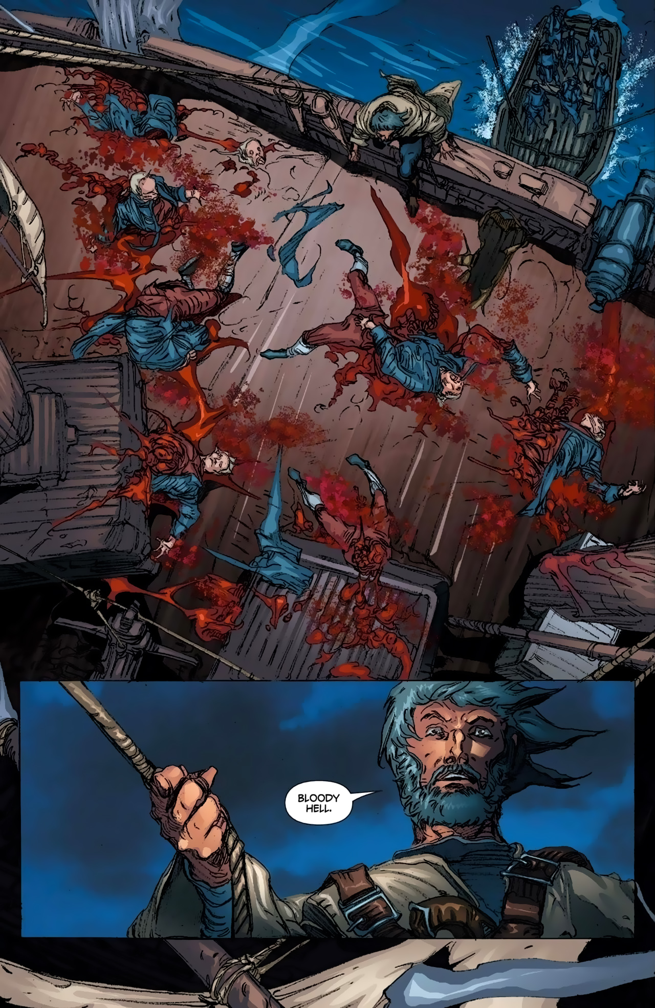 Read online Blackbeard: Legend of the Pyrate King comic -  Issue #4 - 4