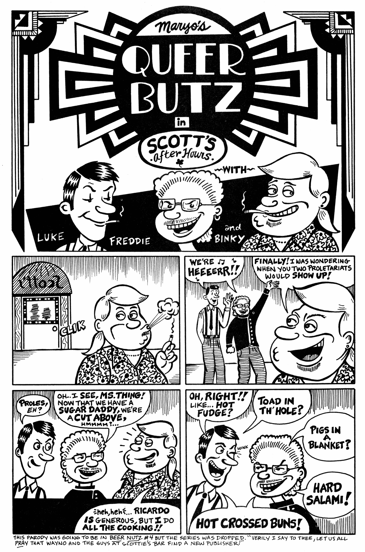 Read online Slutburger comic -  Issue #4 - 10