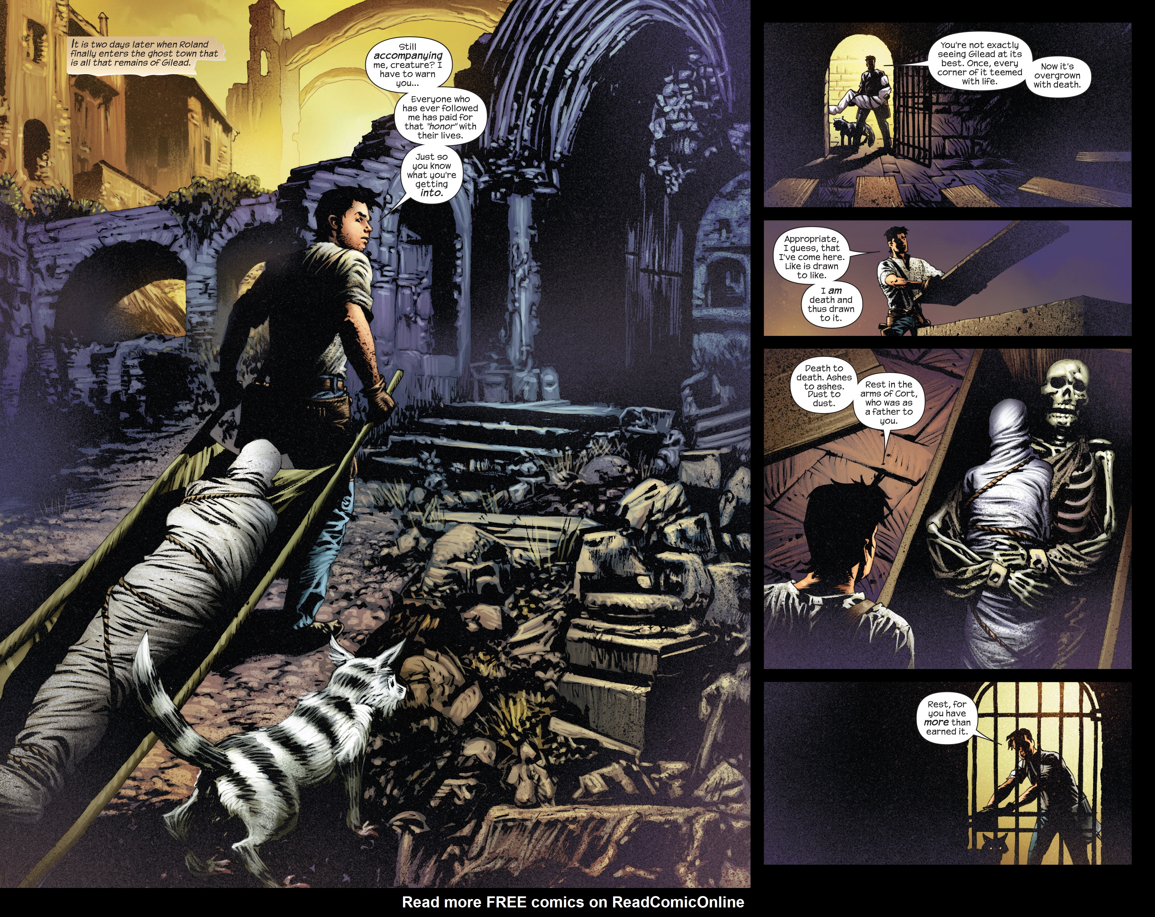 Read online Dark Tower: The Gunslinger - The Journey Begins comic -  Issue # TPB - 38