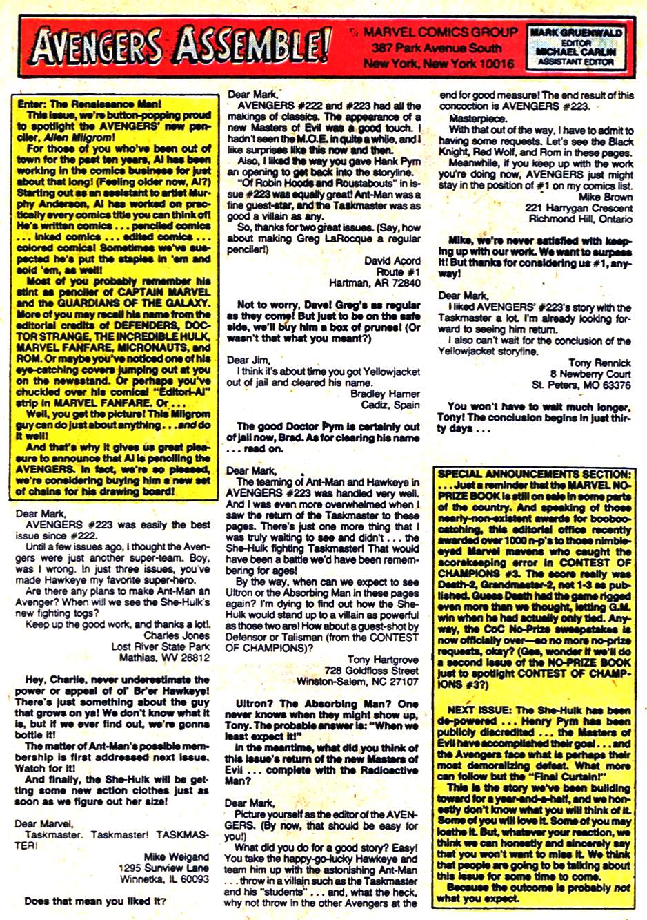 Read online The Avengers (1963) comic -  Issue #228 - 24