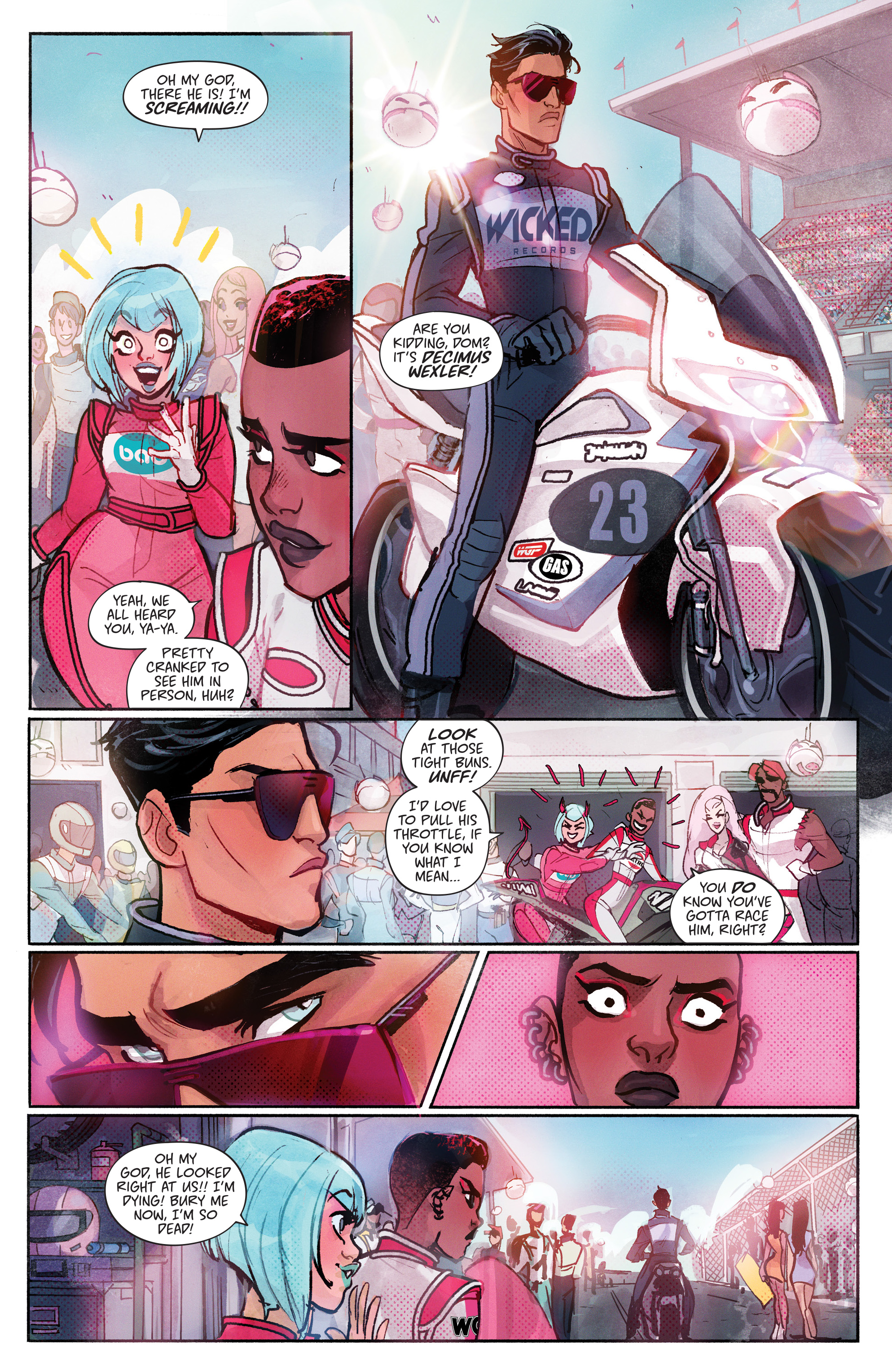 Read online Motor Crush comic -  Issue #3 - 11