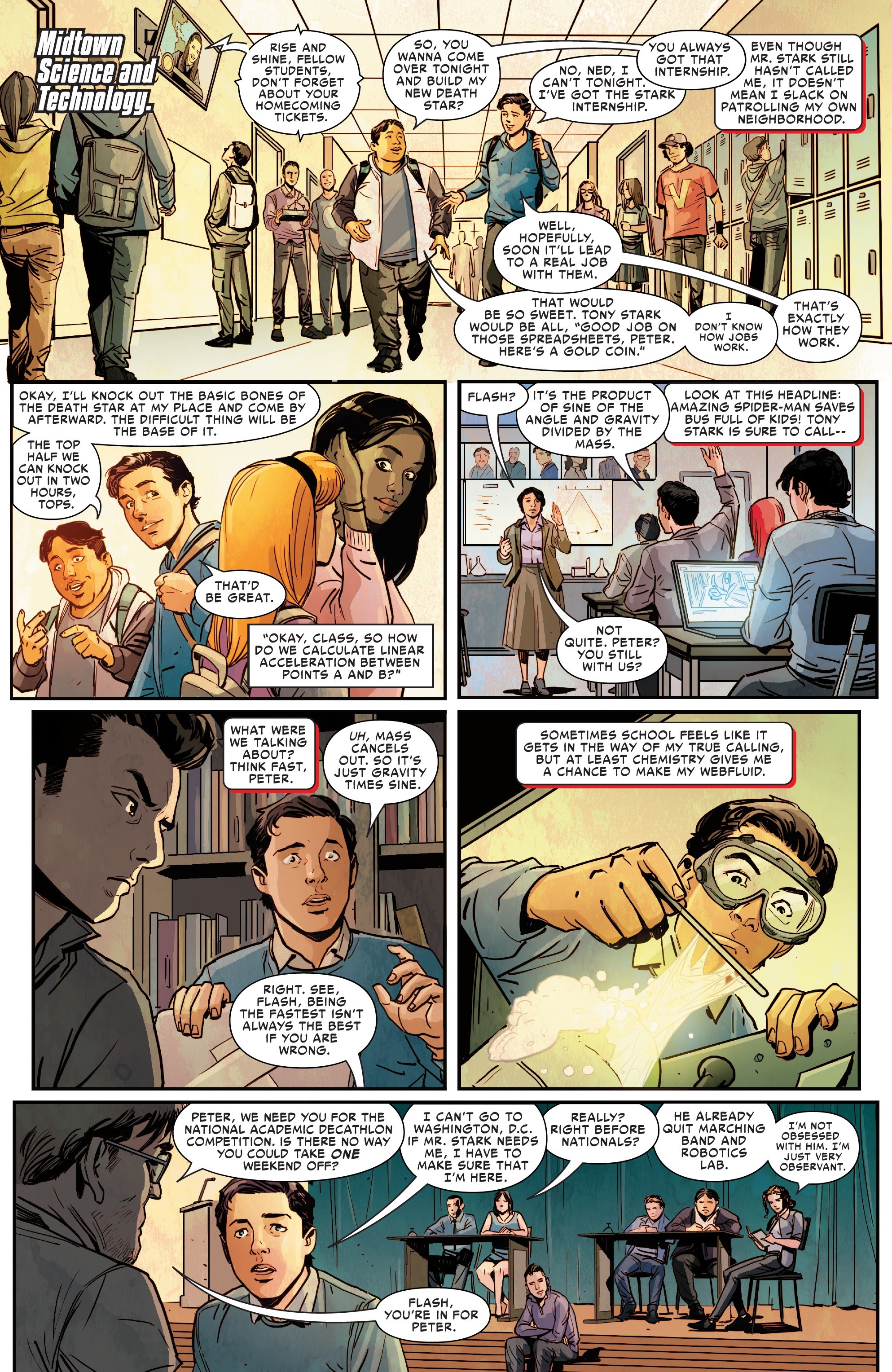 Read online Spider-Man: Far From Home Prelude comic -  Issue #1 - 5