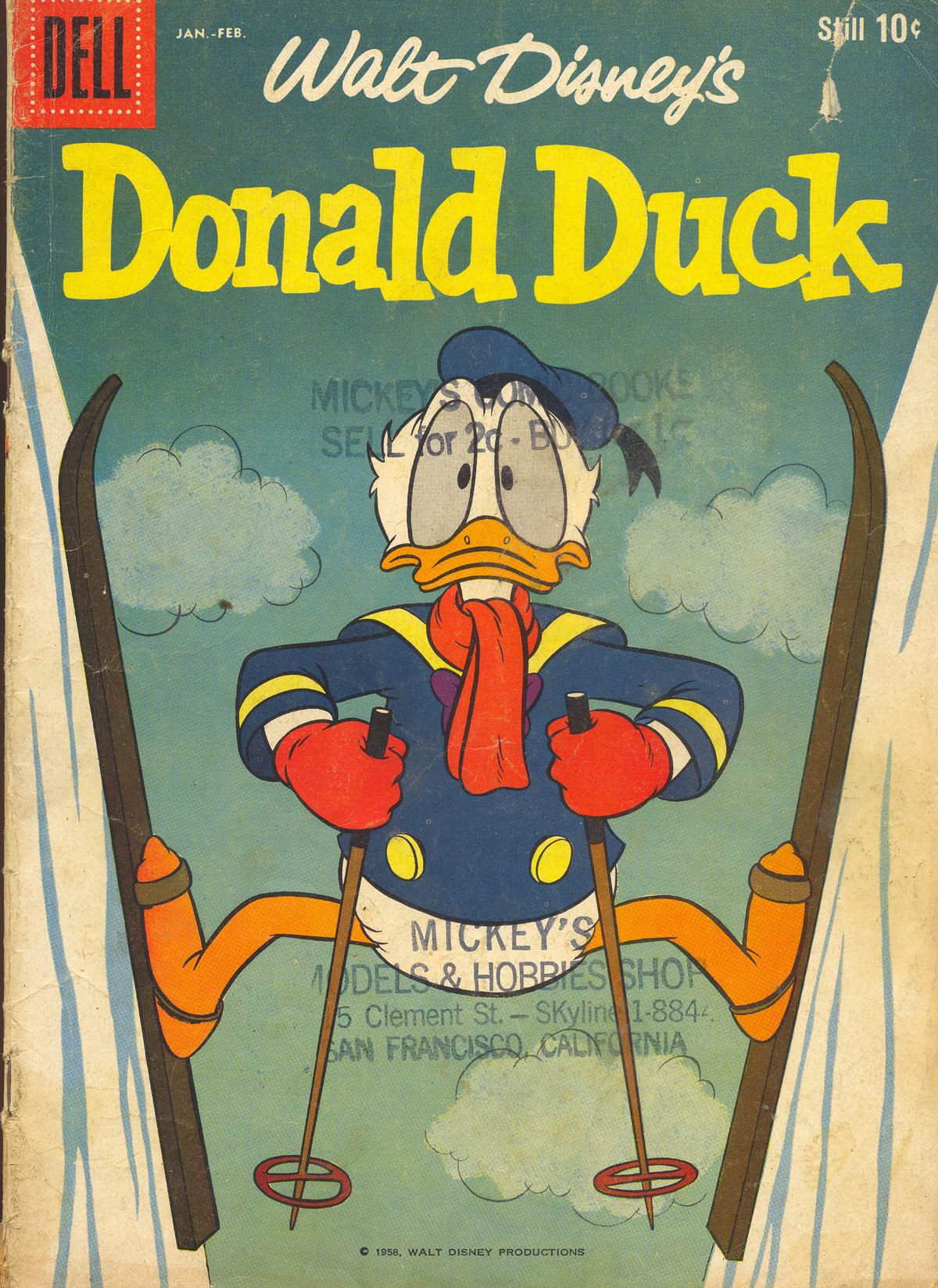 Read online Walt Disney's Donald Duck (1952) comic -  Issue #63 - 1