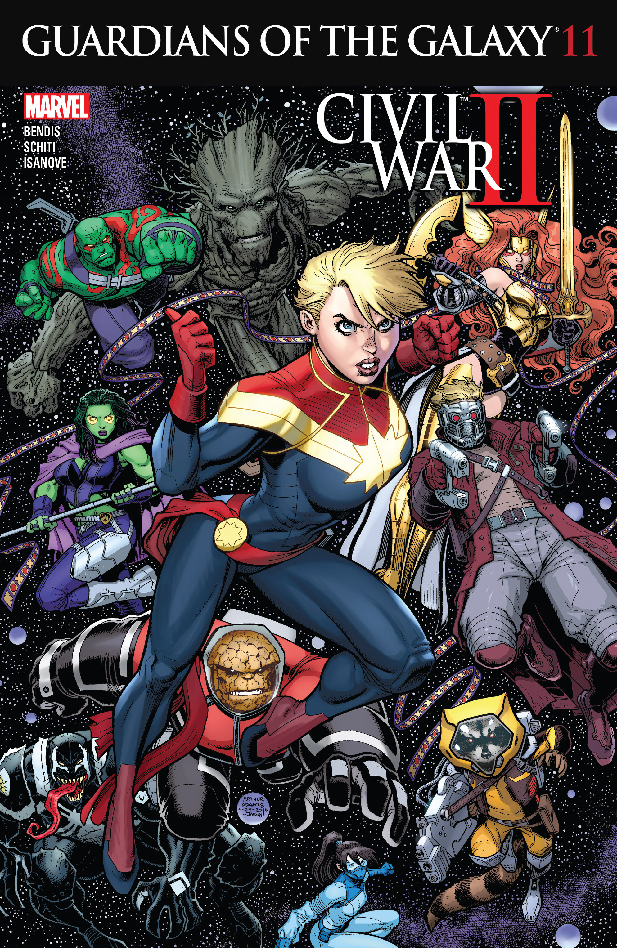 Read online Guardians of the Galaxy (2015) comic -  Issue #11 - 1