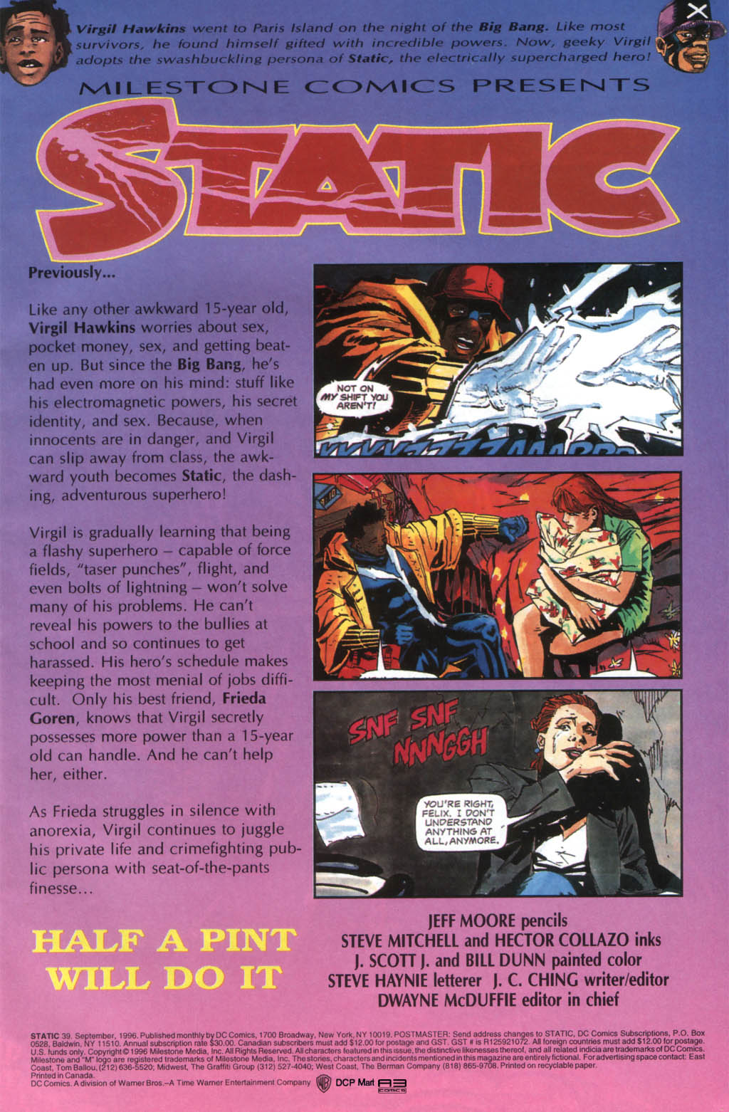 Read online Static comic -  Issue #39 - 2