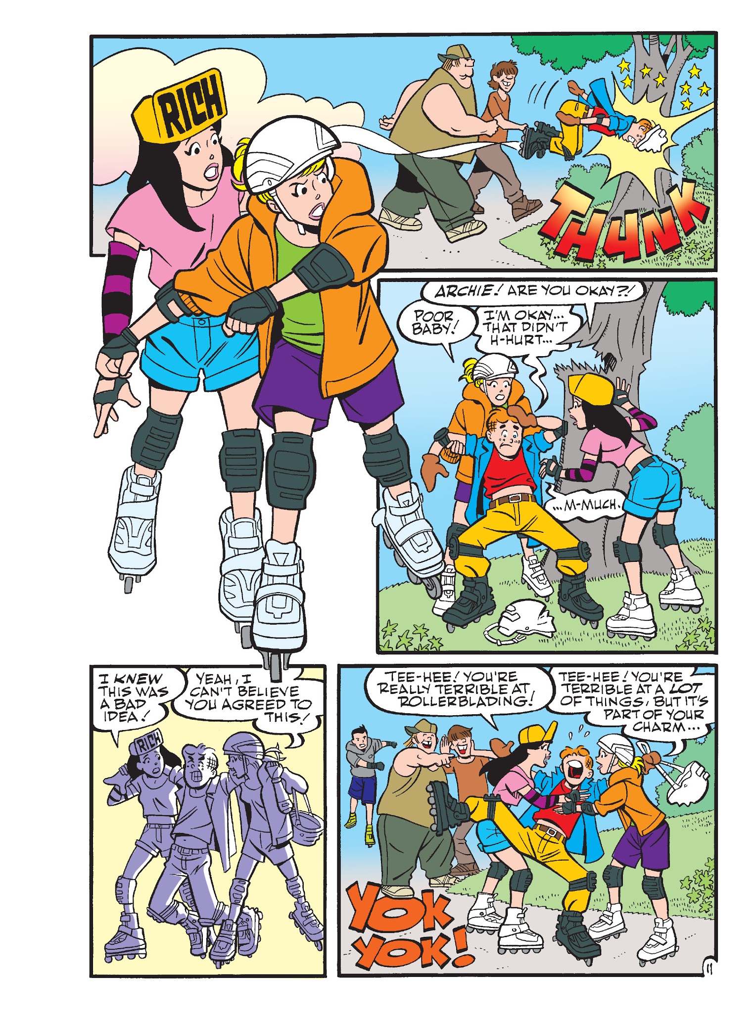 Read online Archie's Funhouse Double Digest comic -  Issue #20 - 12