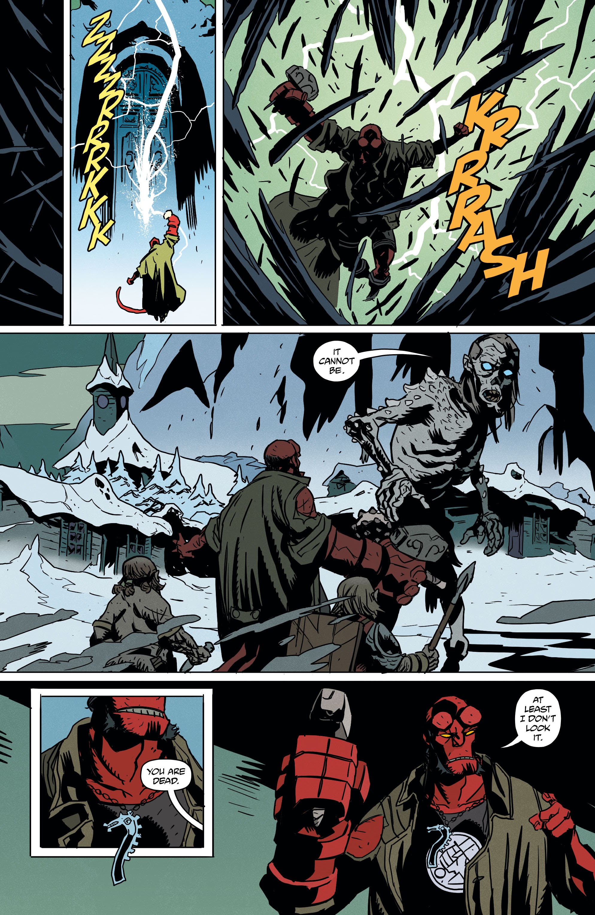 Read online Hellboy: The Bones of Giants comic -  Issue #4 - 8