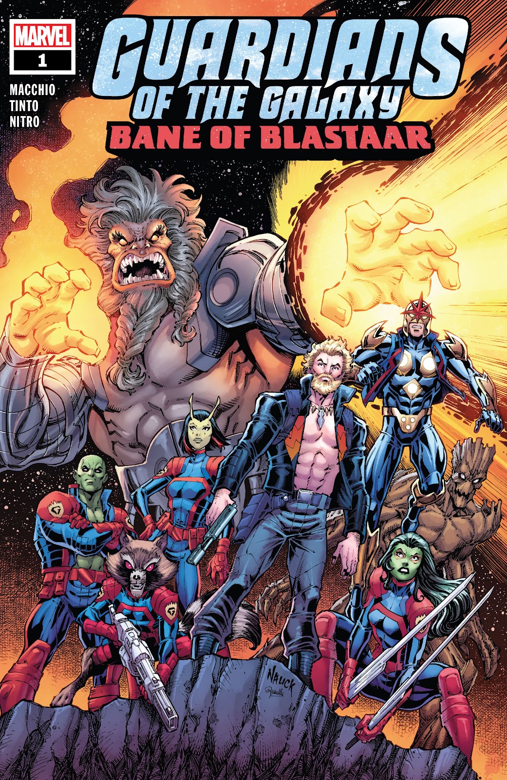 Guardians Of The Galaxy: Bane Of Blastaar issue 1 - Page 1