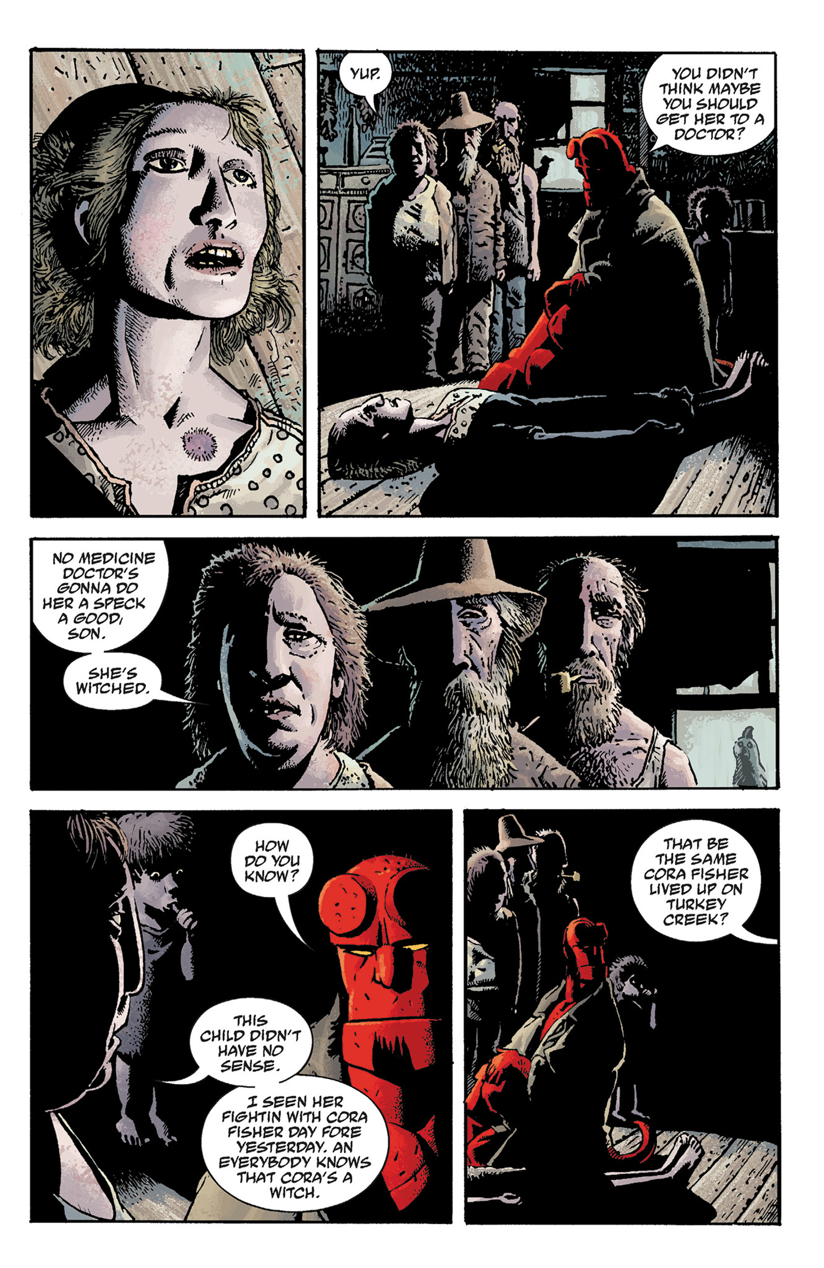 Read online Hellboy: The Crooked Man and Others comic -  Issue # TPB - 11