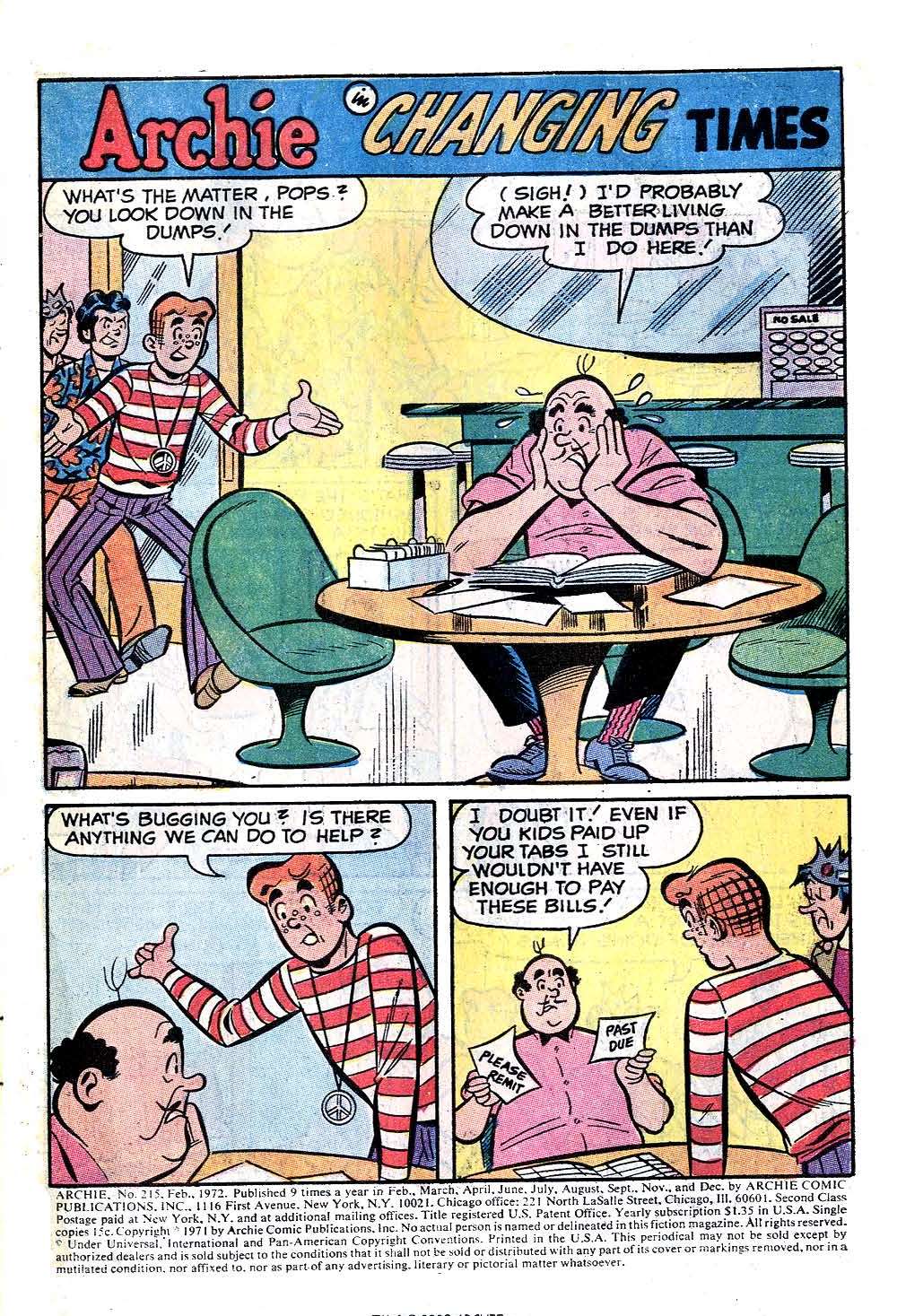 Read online Archie (1960) comic -  Issue #215 - 3