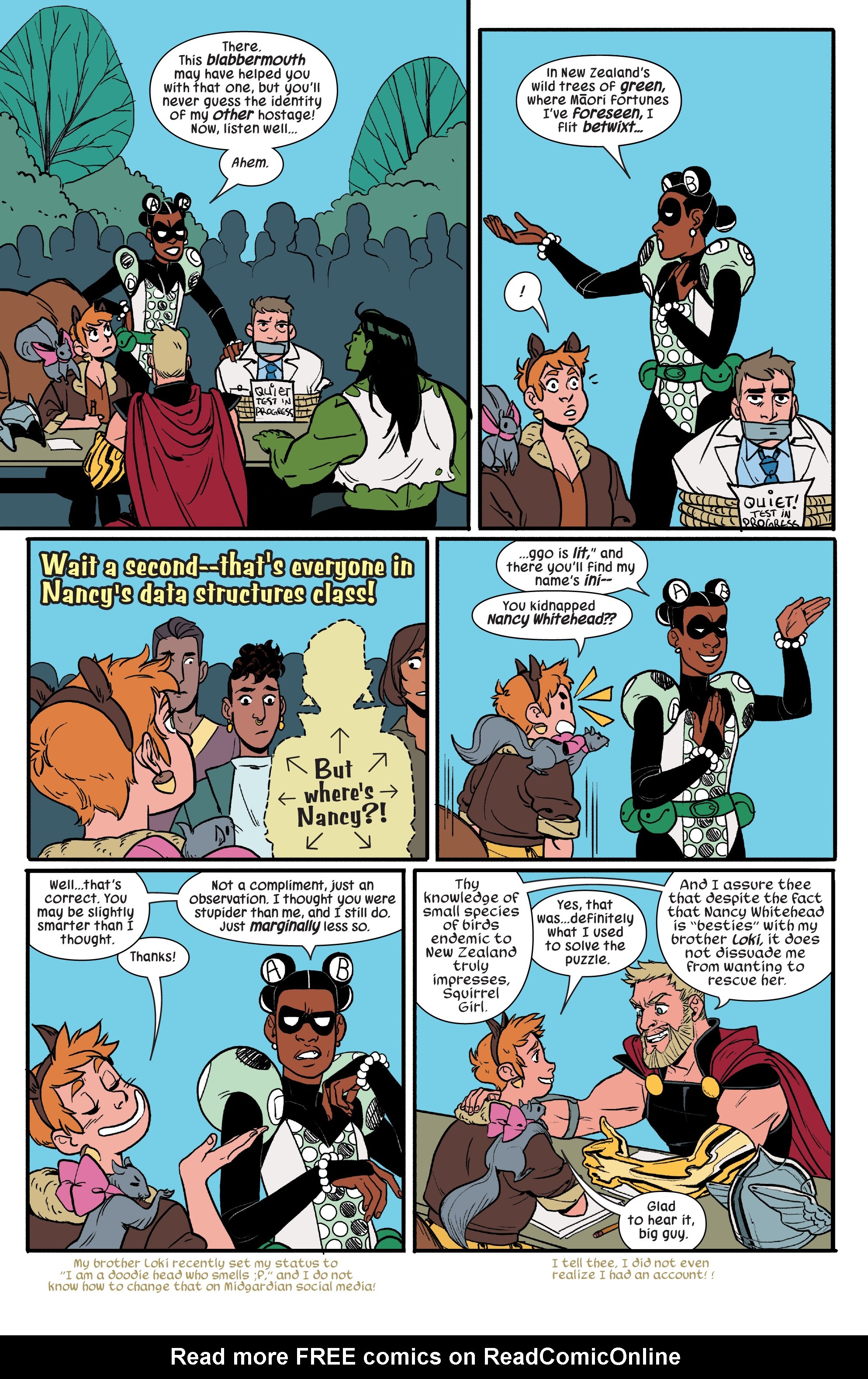 Read online The Unbeatable Squirrel Girl II comic -  Issue #41 - 13