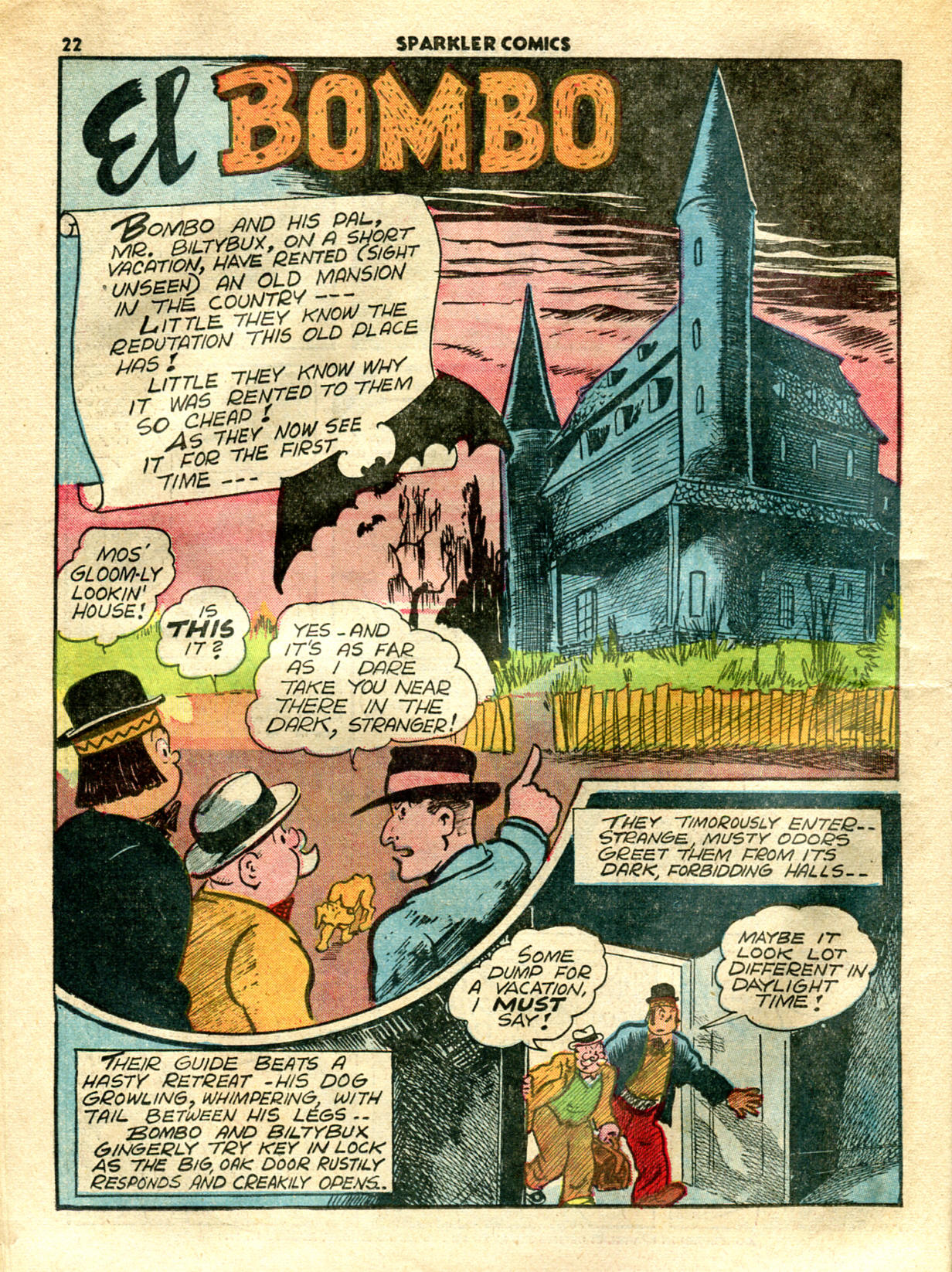 Read online Sparkler Comics comic -  Issue #13 - 24