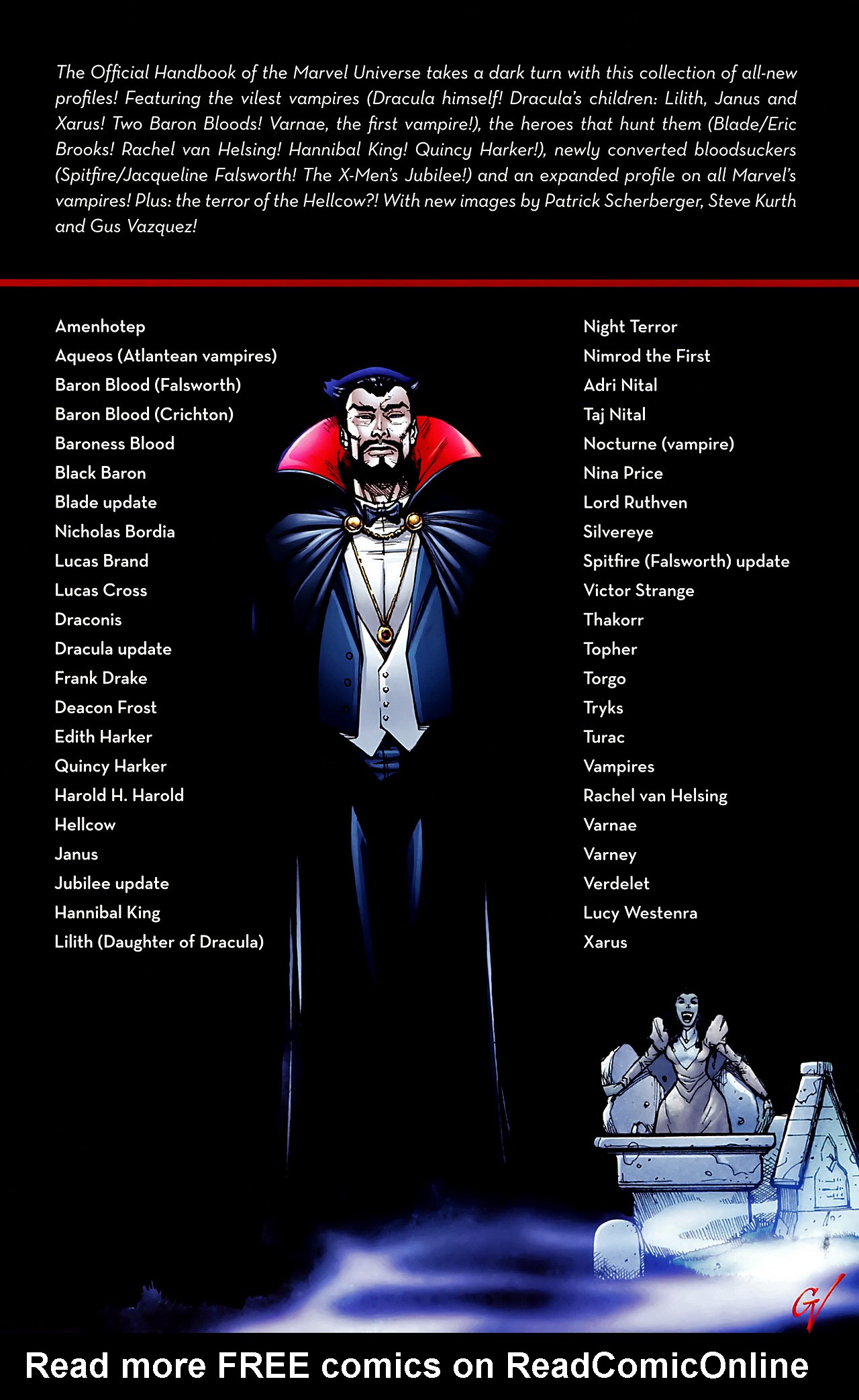 Read online Vampires: The Marvel Undead comic -  Issue # Full - 68