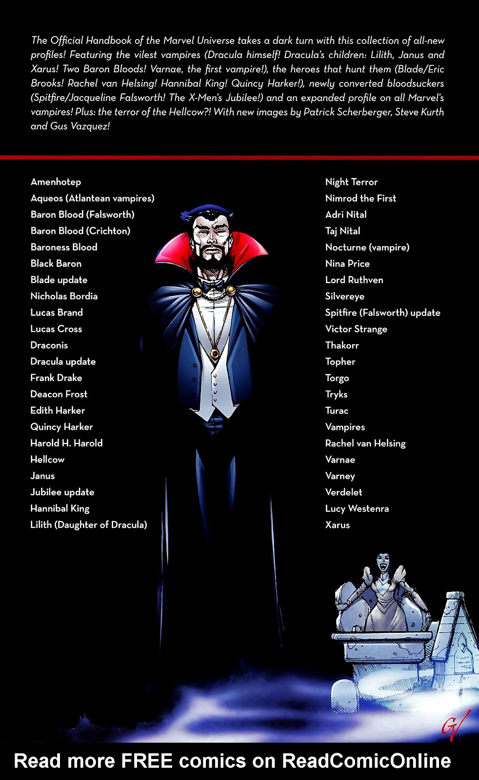 Vampires: The Marvel Undead issue Full - Page 68