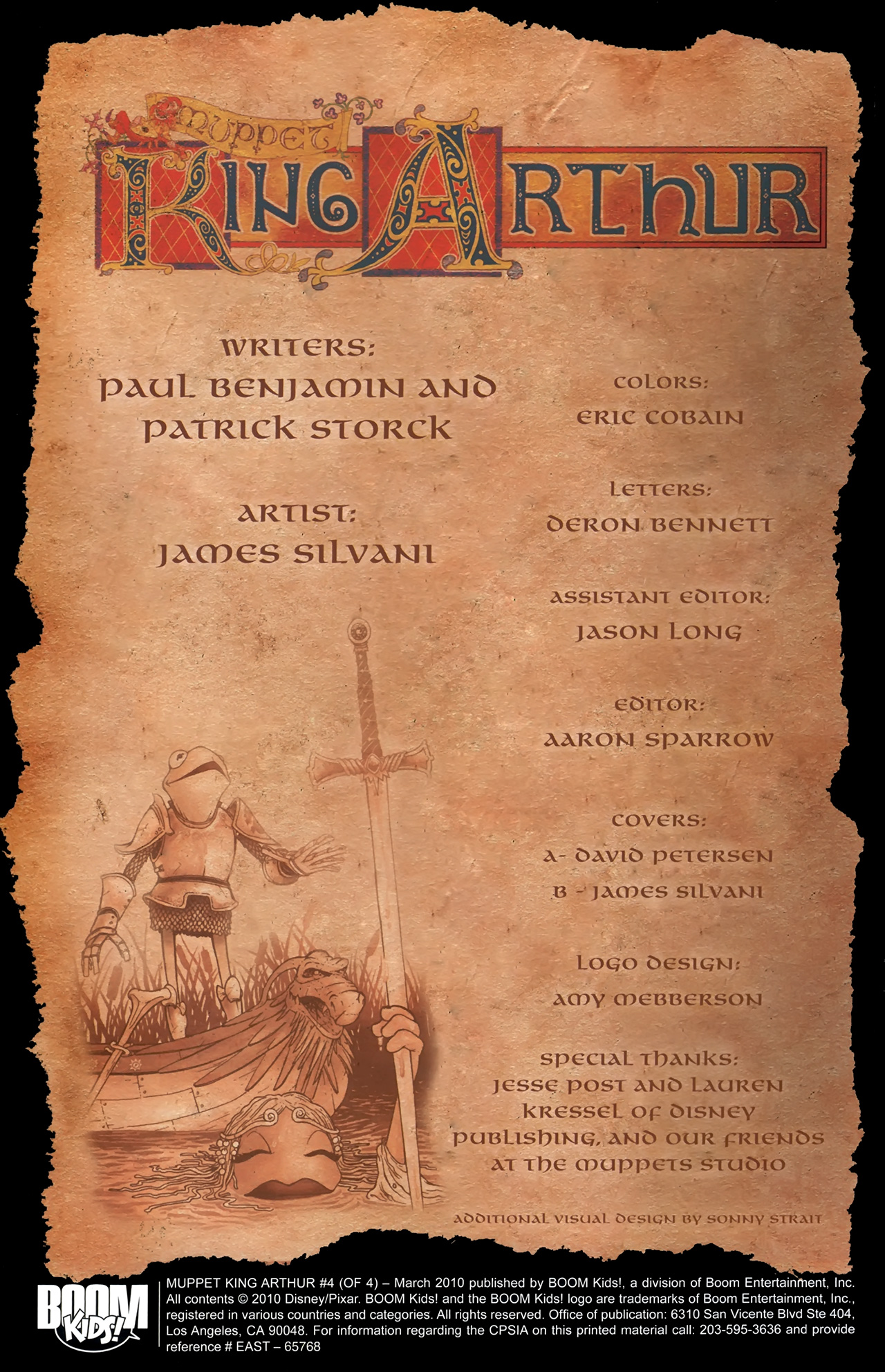 Read online Muppet King Arthur comic -  Issue #4 - 3