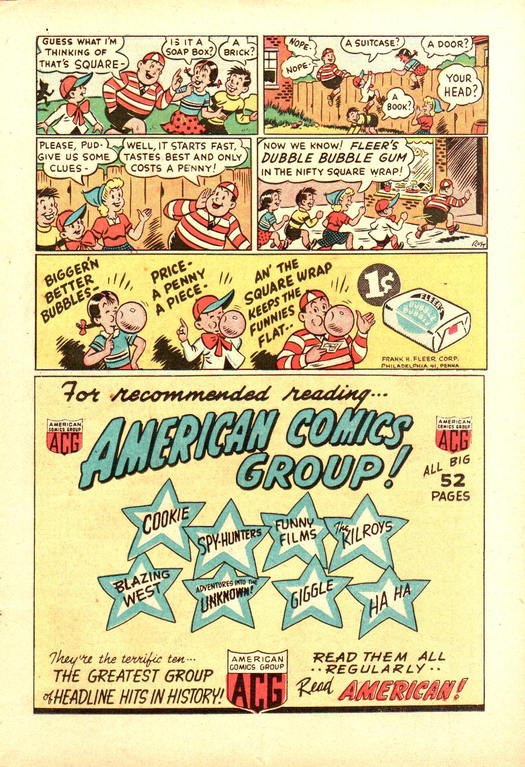 Read online Adventures Into The Unknown comic -  Issue #10 - 21