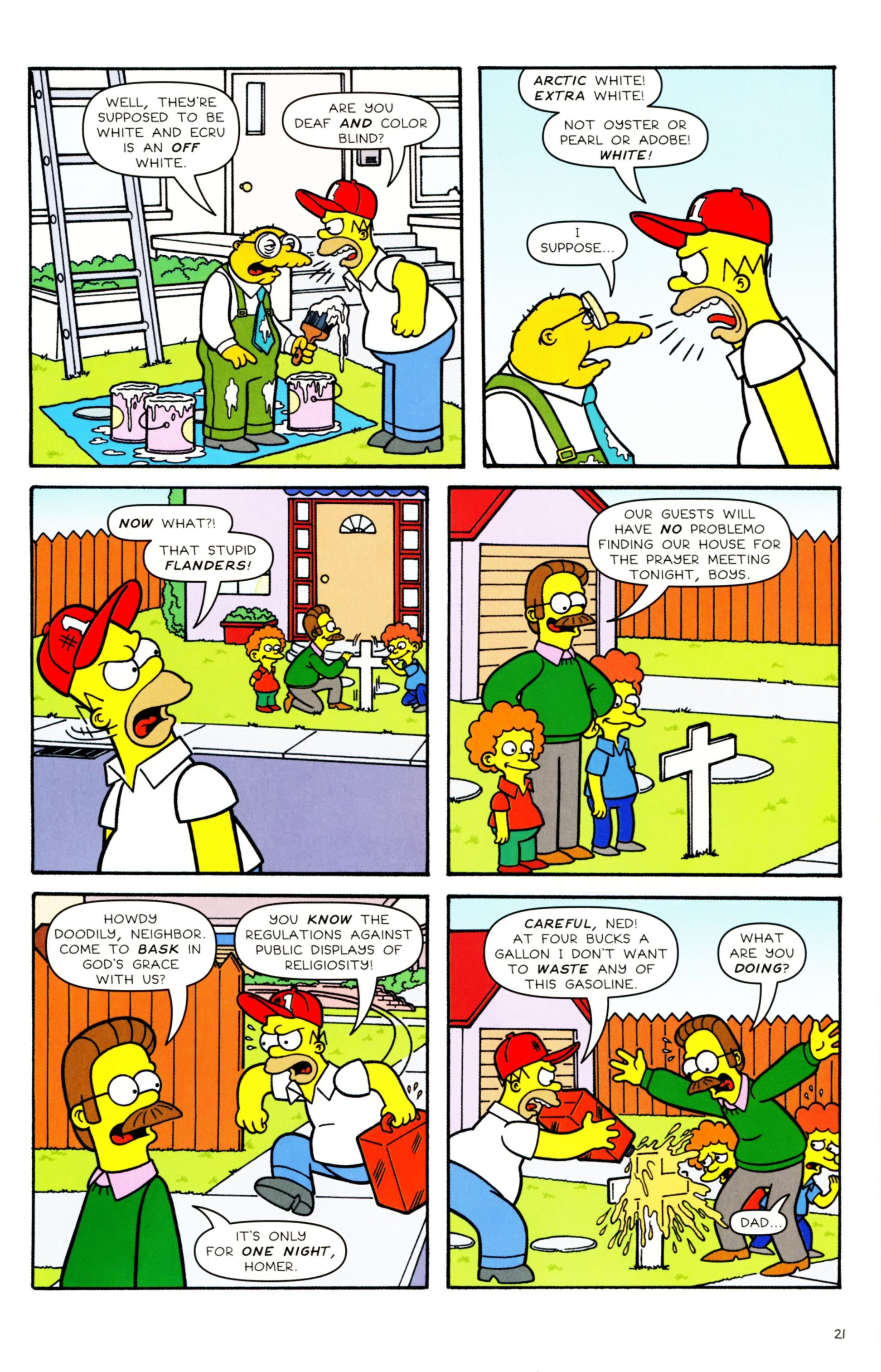 Read online Simpsons Comics comic -  Issue #158 - 18