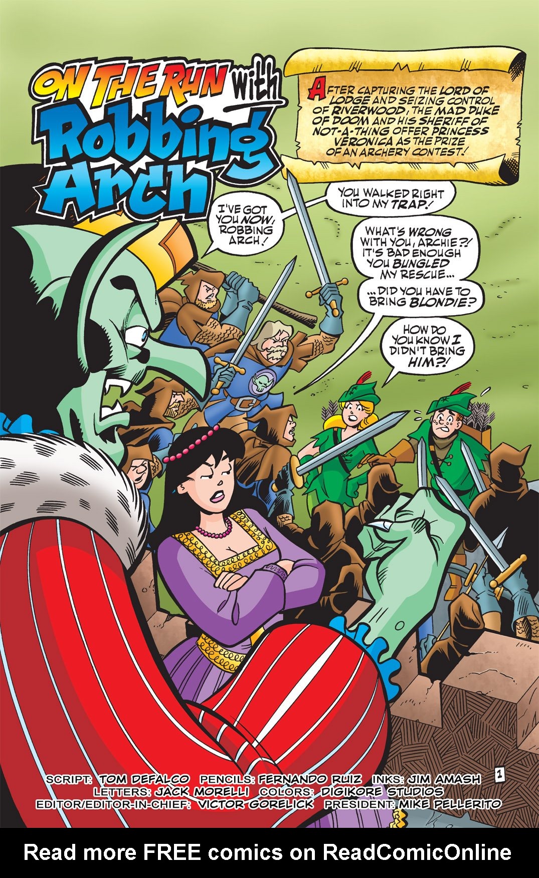Read online Archie (1960) comic -  Issue #619 - 2