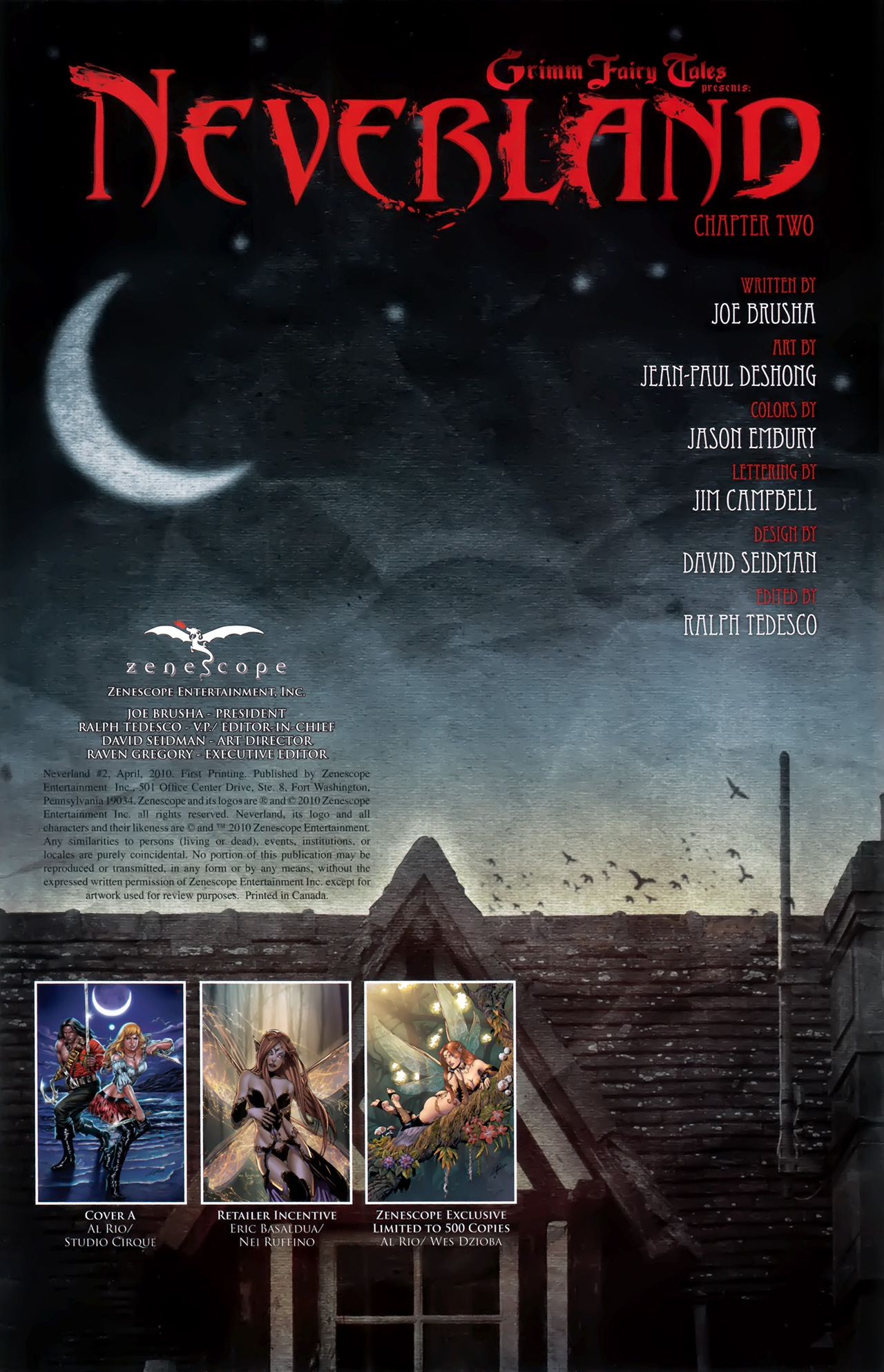 Read online Grimm Fairy Tales: Neverland comic -  Issue #2 - 2