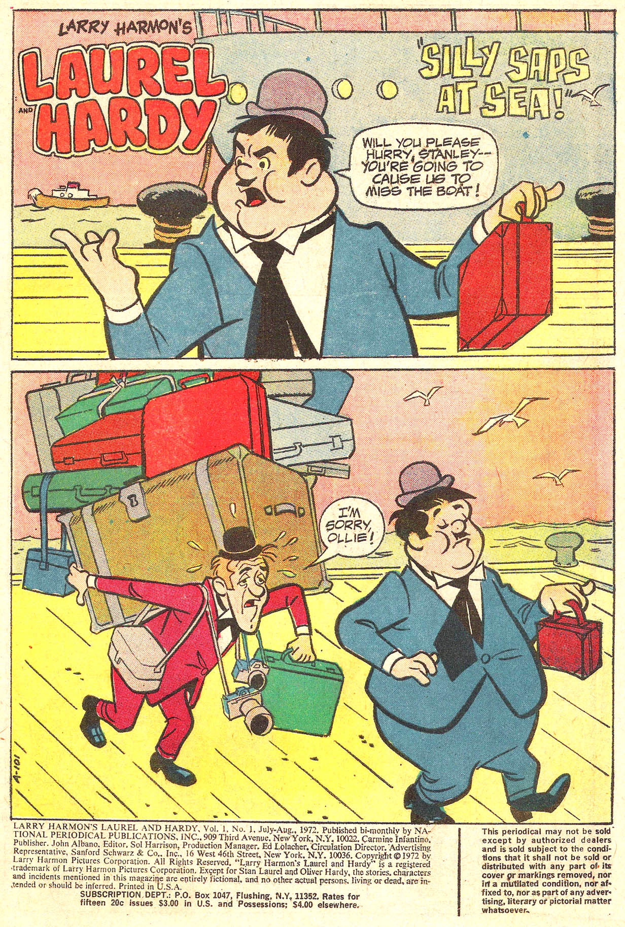 Read online Larry Harmon's Laurel and Hardy comic -  Issue # Full - 3